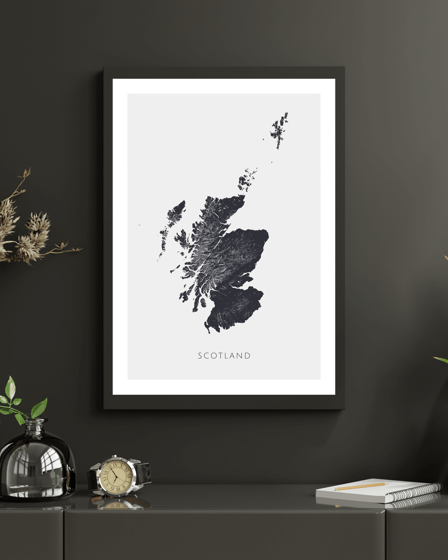 Scotland - Fine Art Map