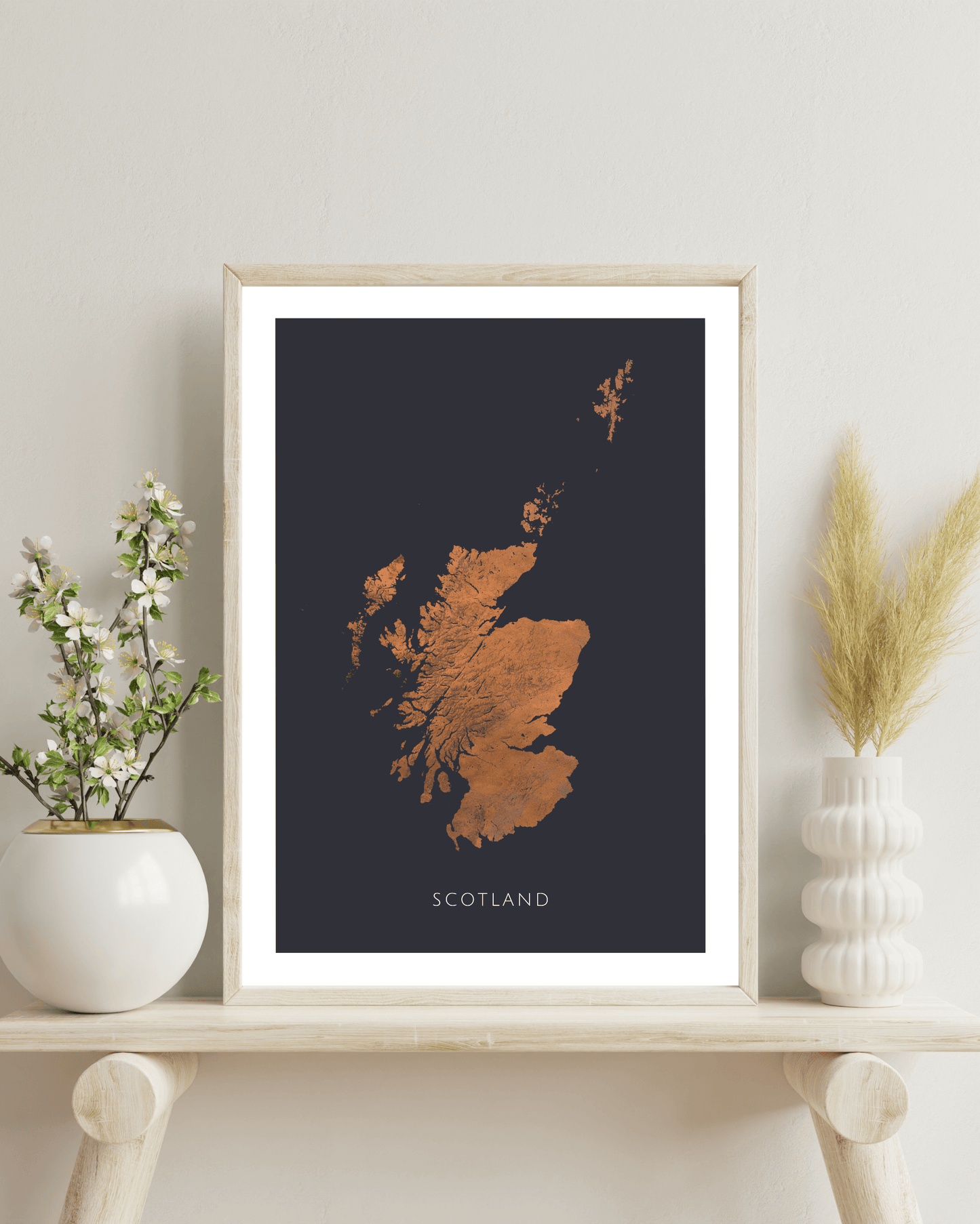 Scotland - Fine Art Map