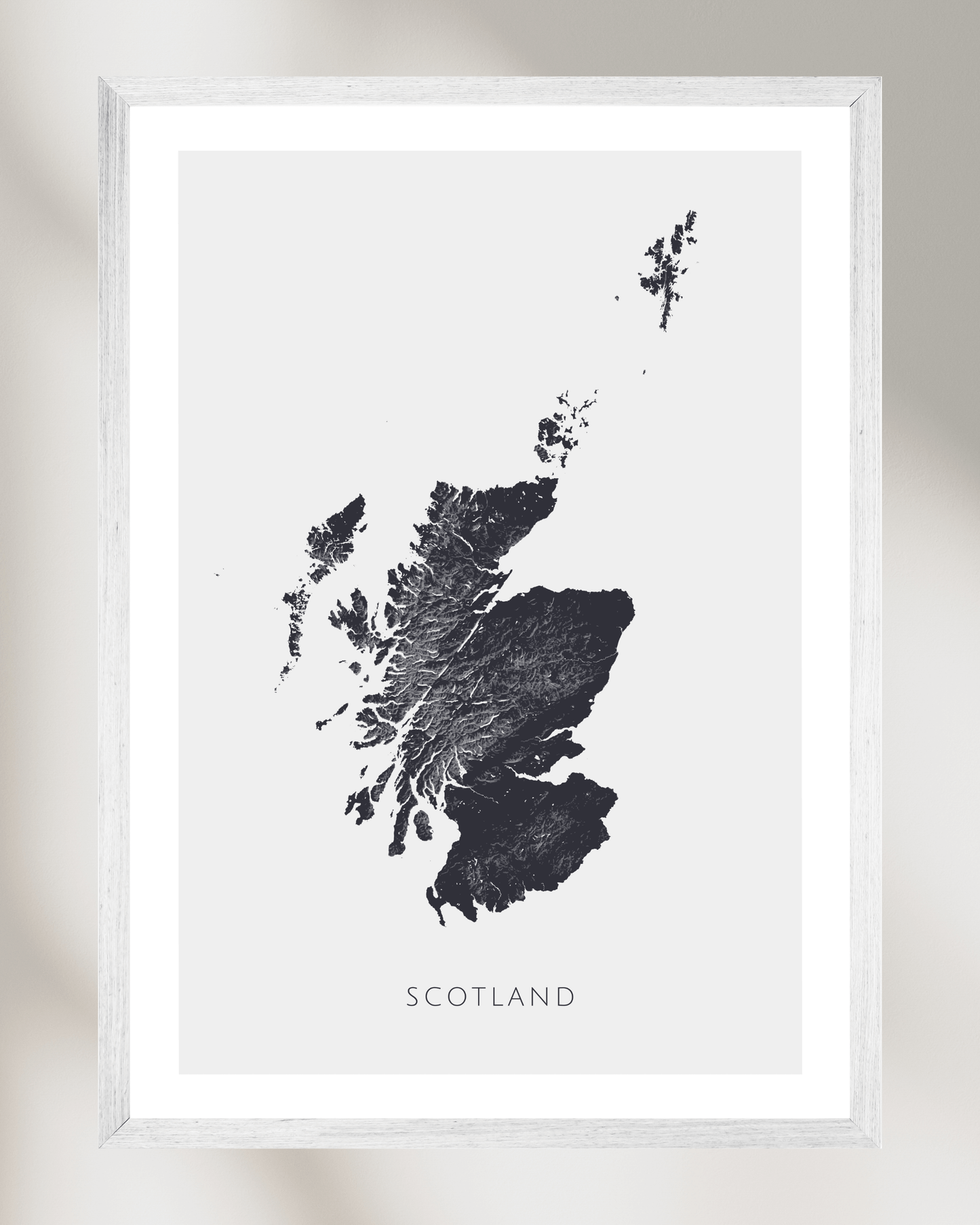 Scotland - Fine Art Map