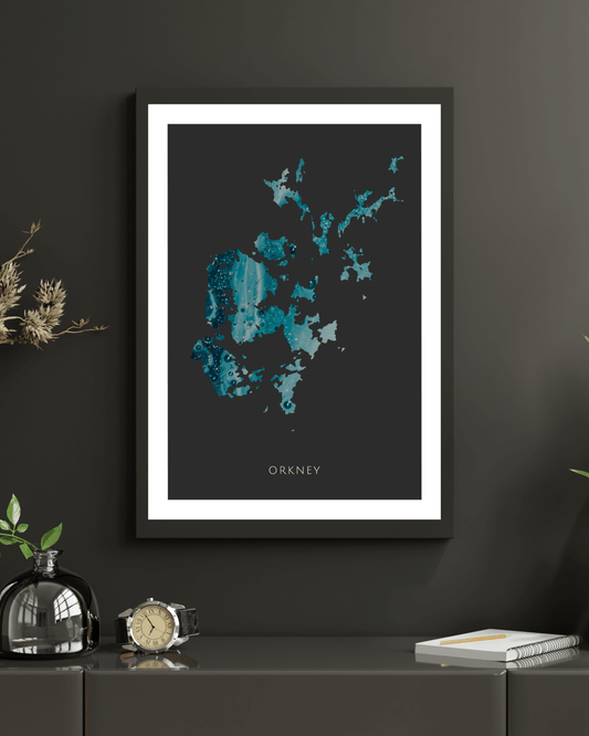 Orkney - Fine Art Map