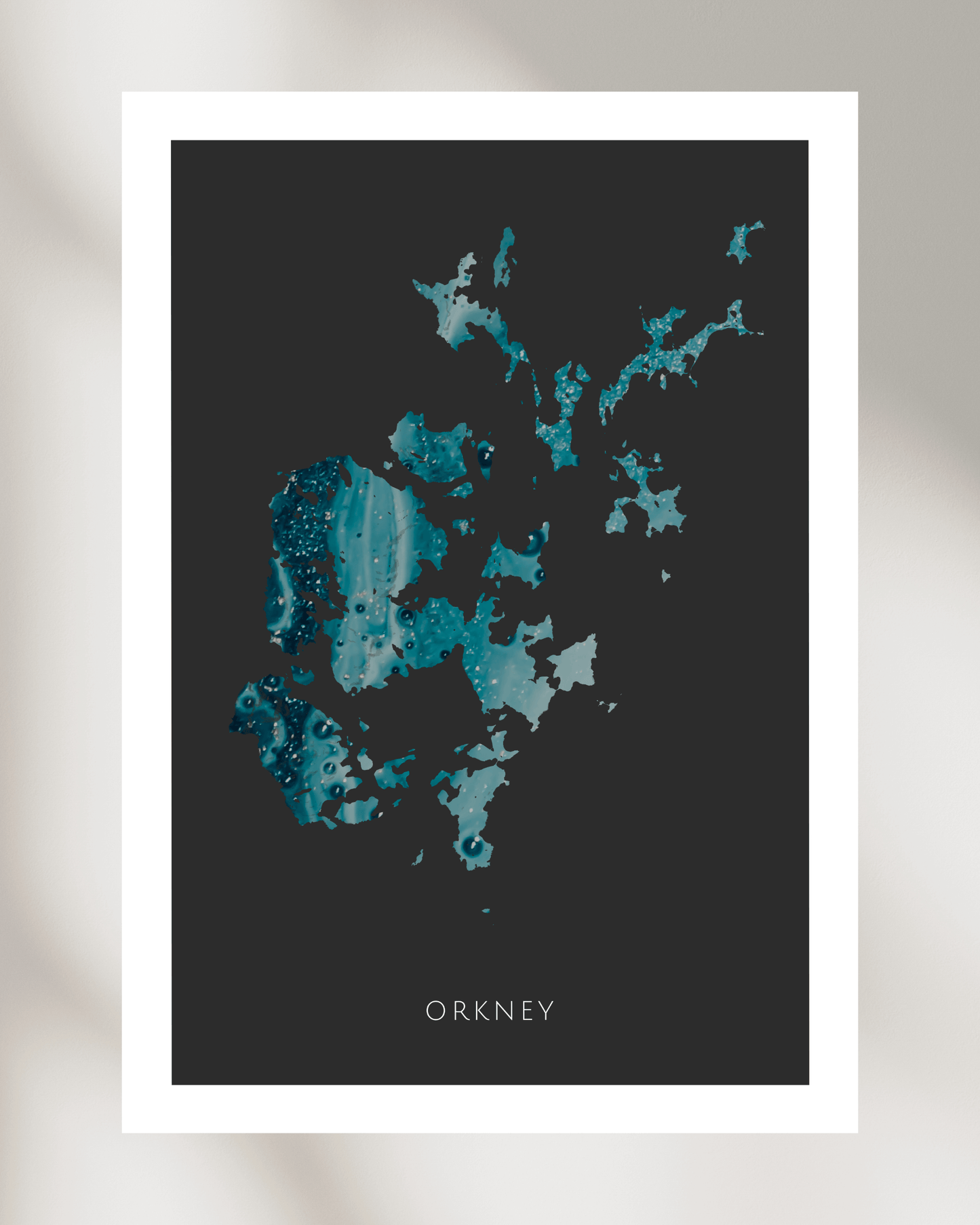 Orkney - Fine Art Map