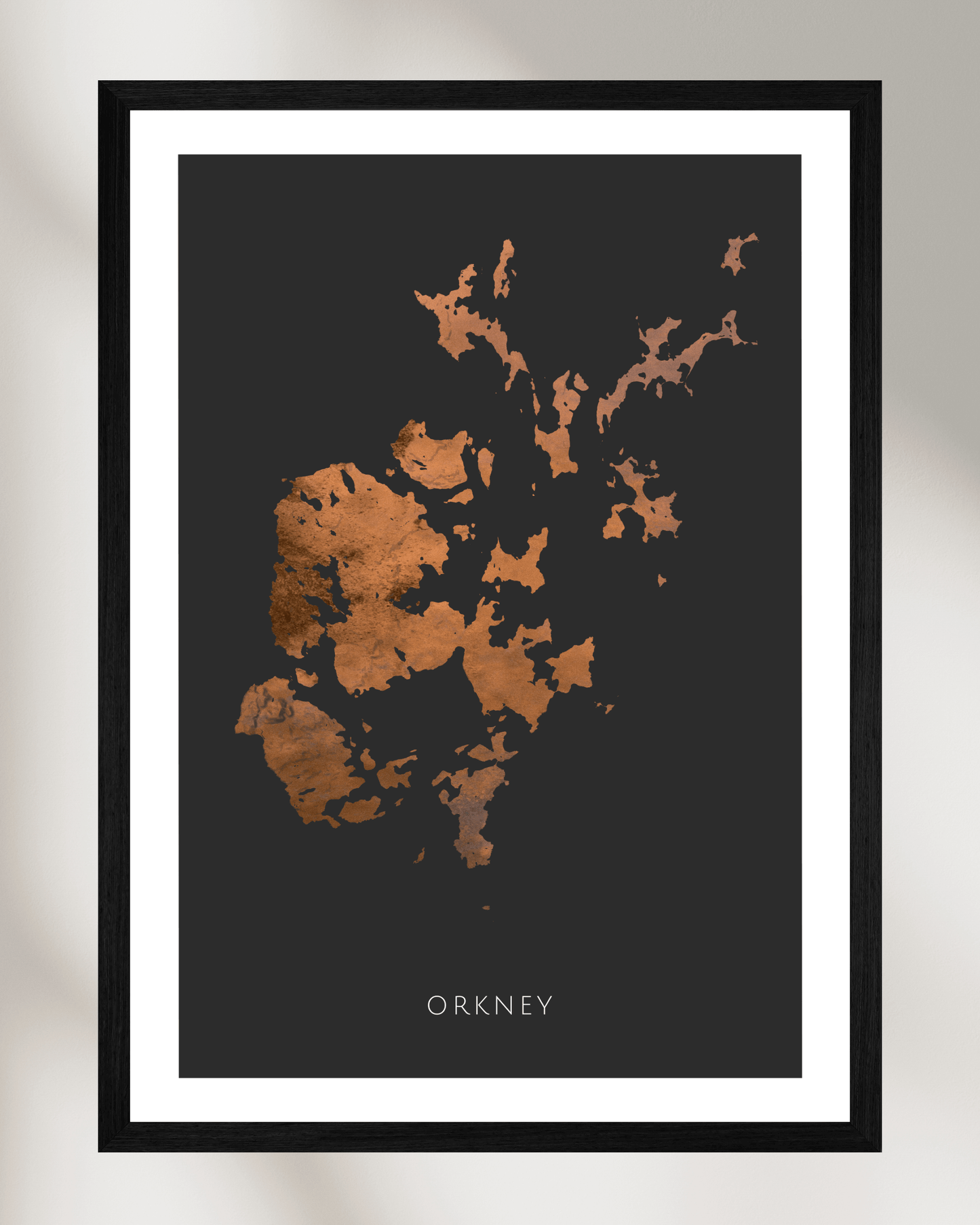 Orkney - Fine Art Map