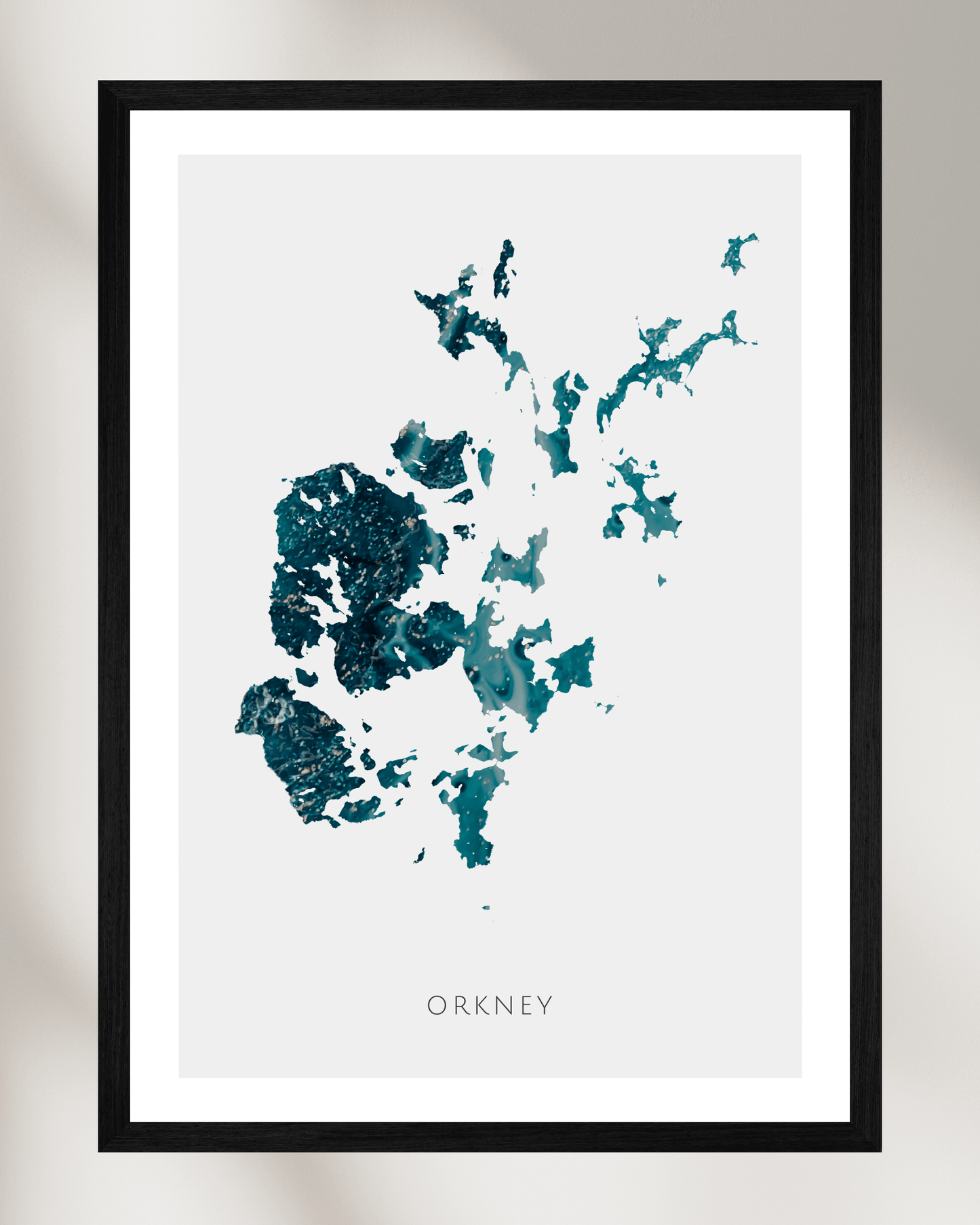 Orkney - Fine Art Map