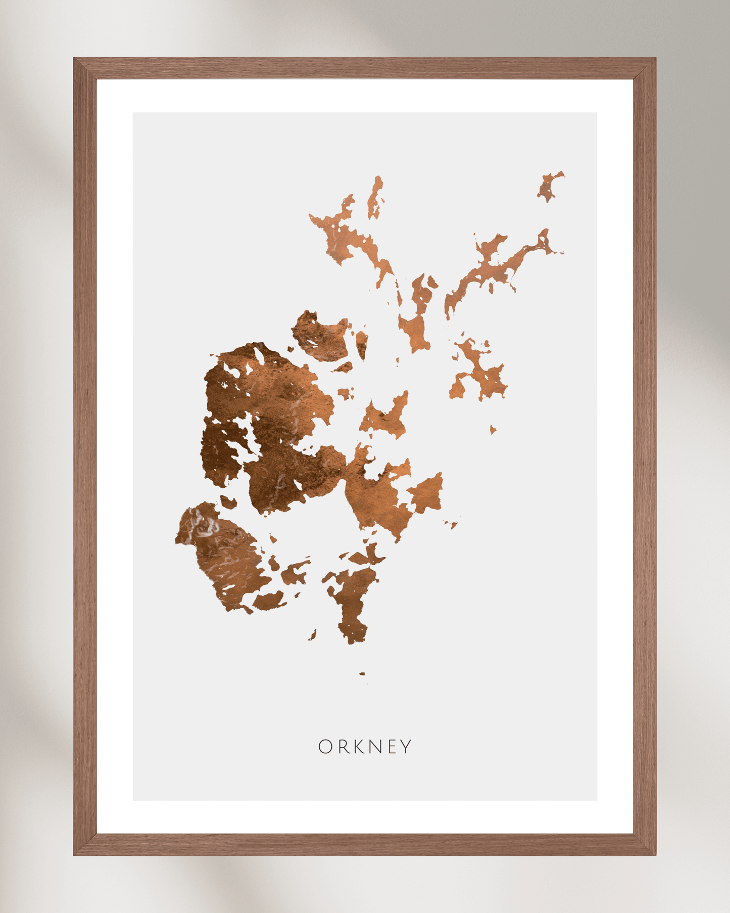 Orkney - Fine Art Map