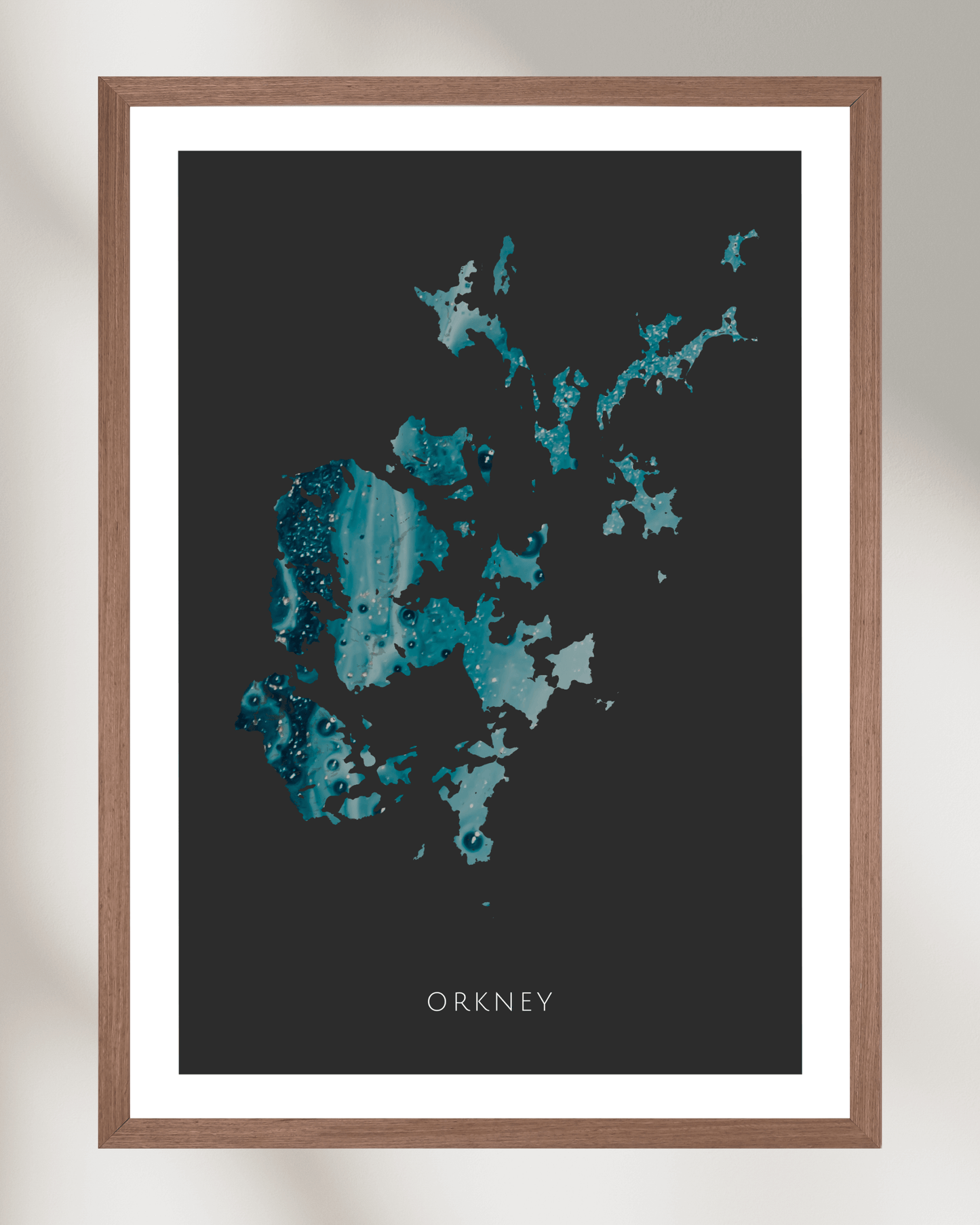 Orkney - Fine Art Map