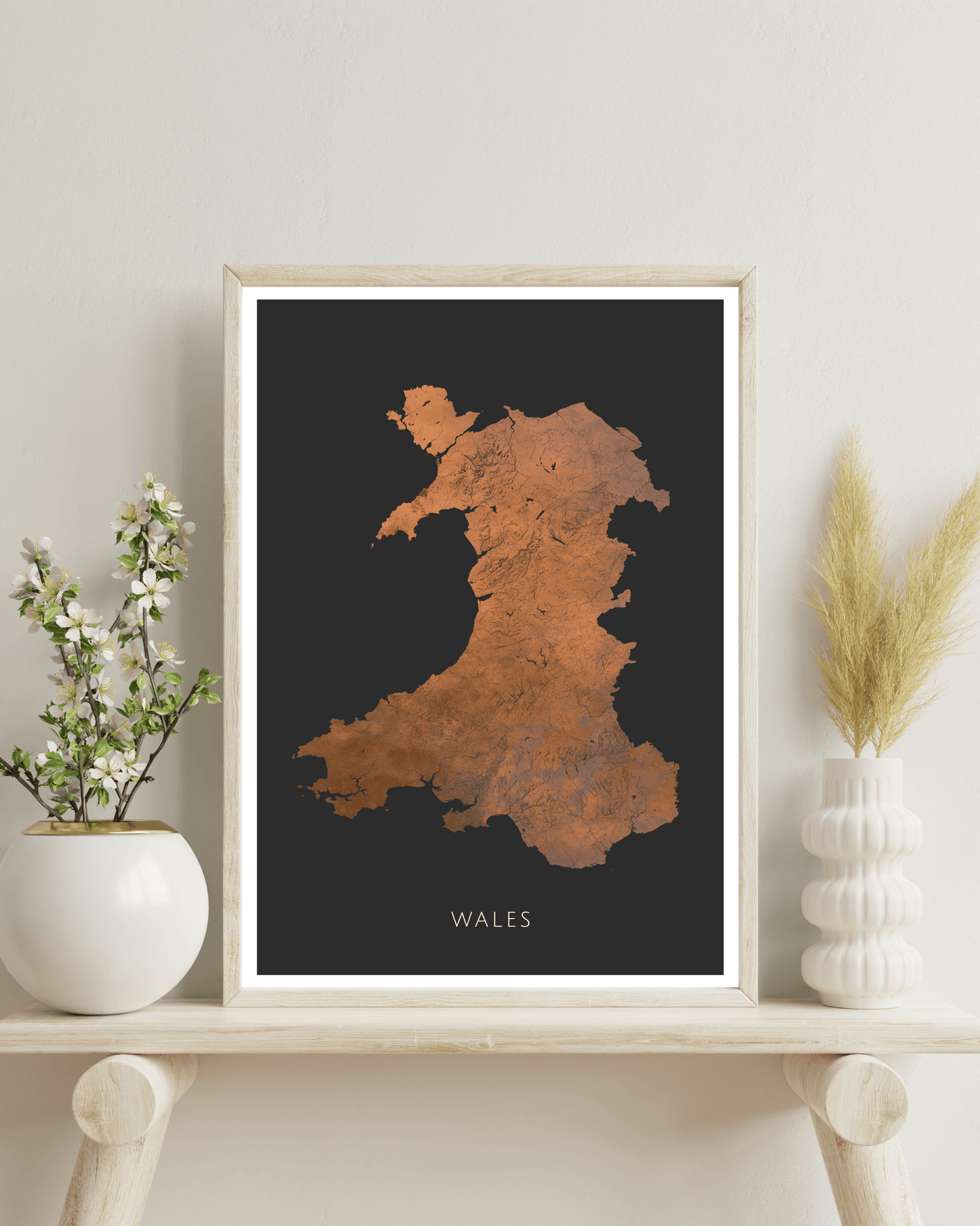 Wales - Fine Art Map