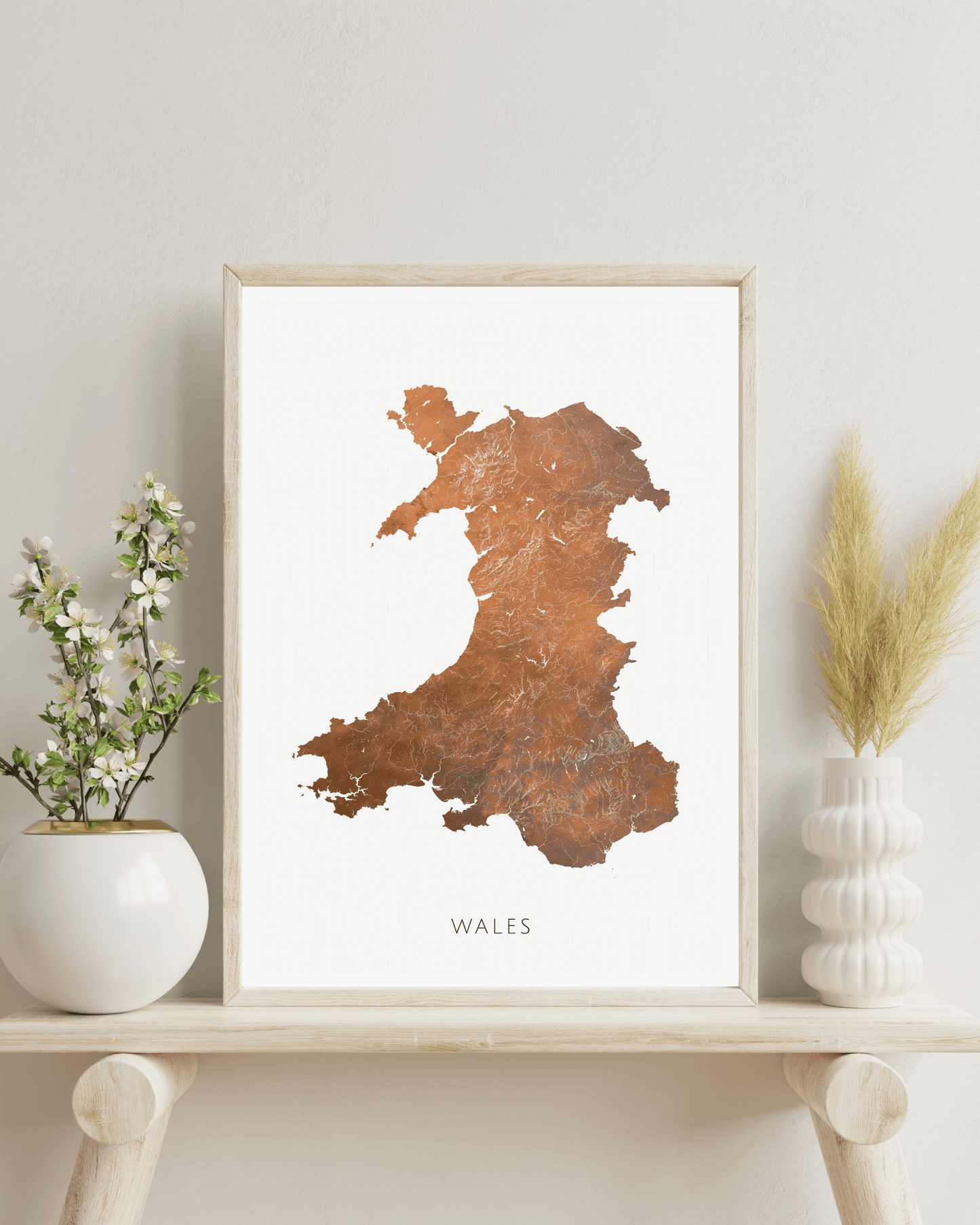 Wales - Fine Art Map