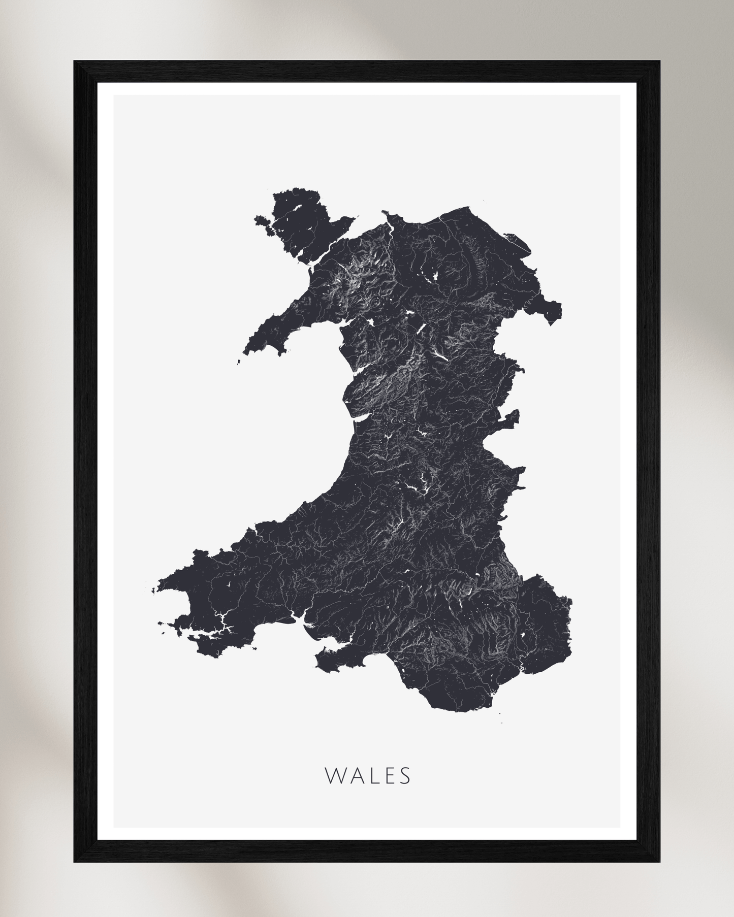 Wales - Fine Art Map