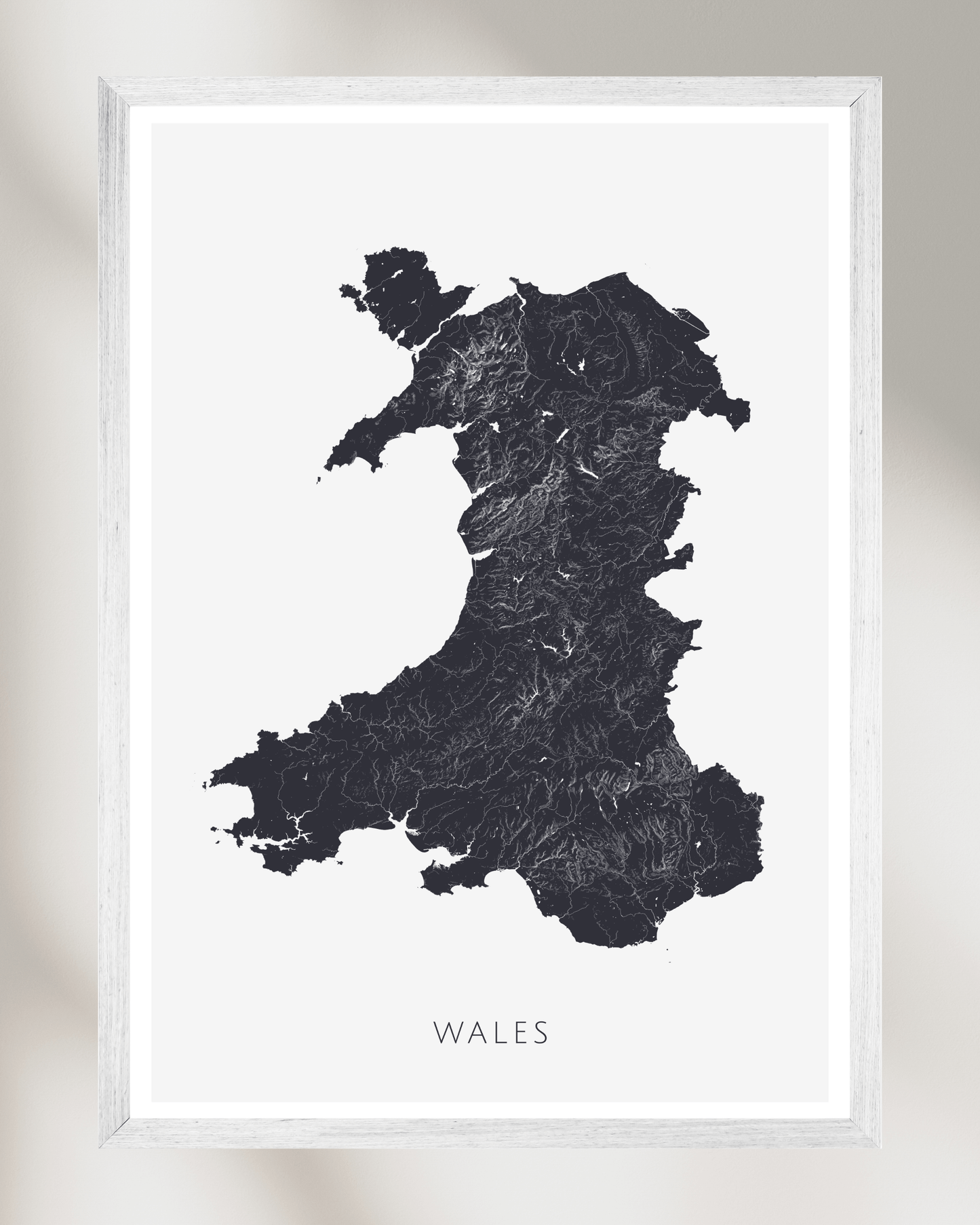 Wales - Fine Art Map