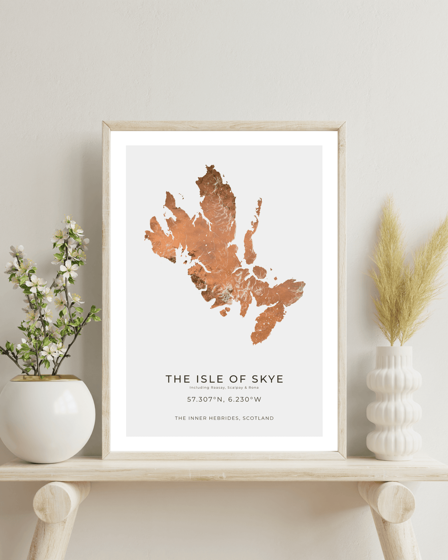 Isle of Skye - Fine Art Map