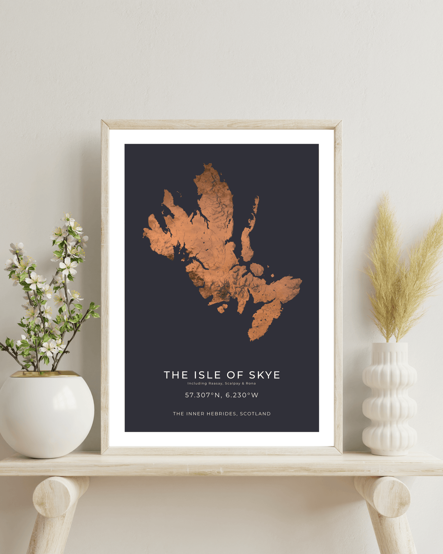 Isle of Skye - Fine Art Map