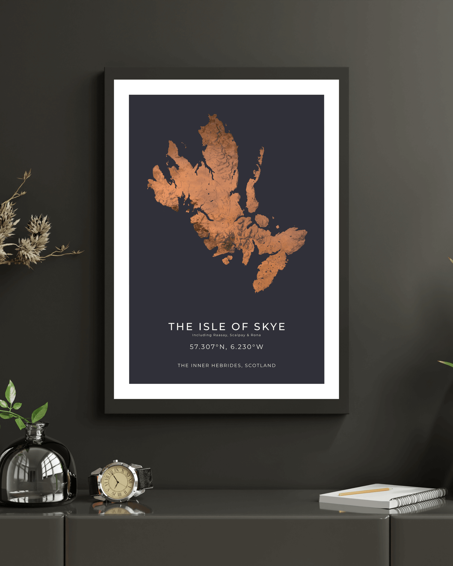 Isle of Skye - Fine Art Map