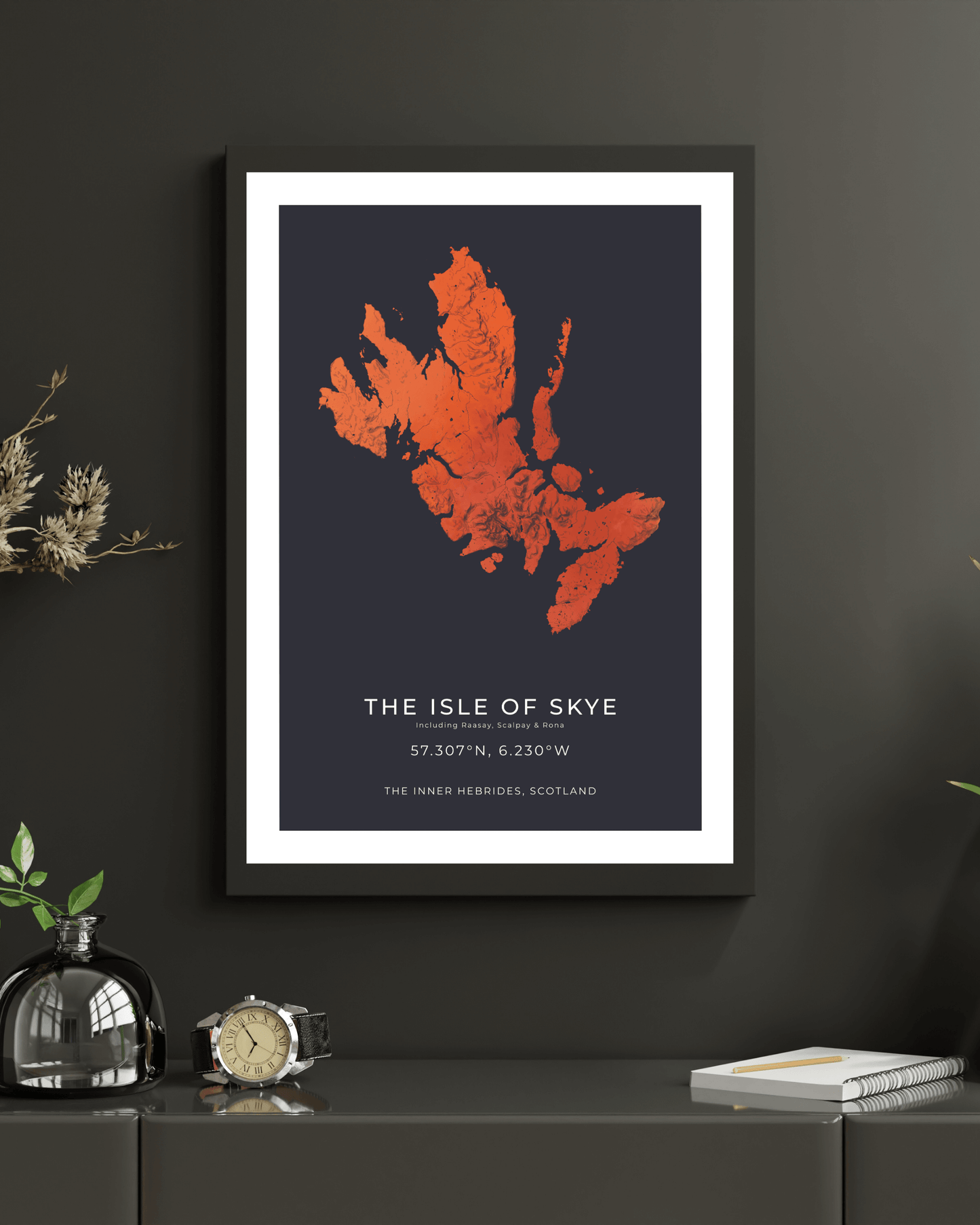 Isle of Skye - Fine Art Map