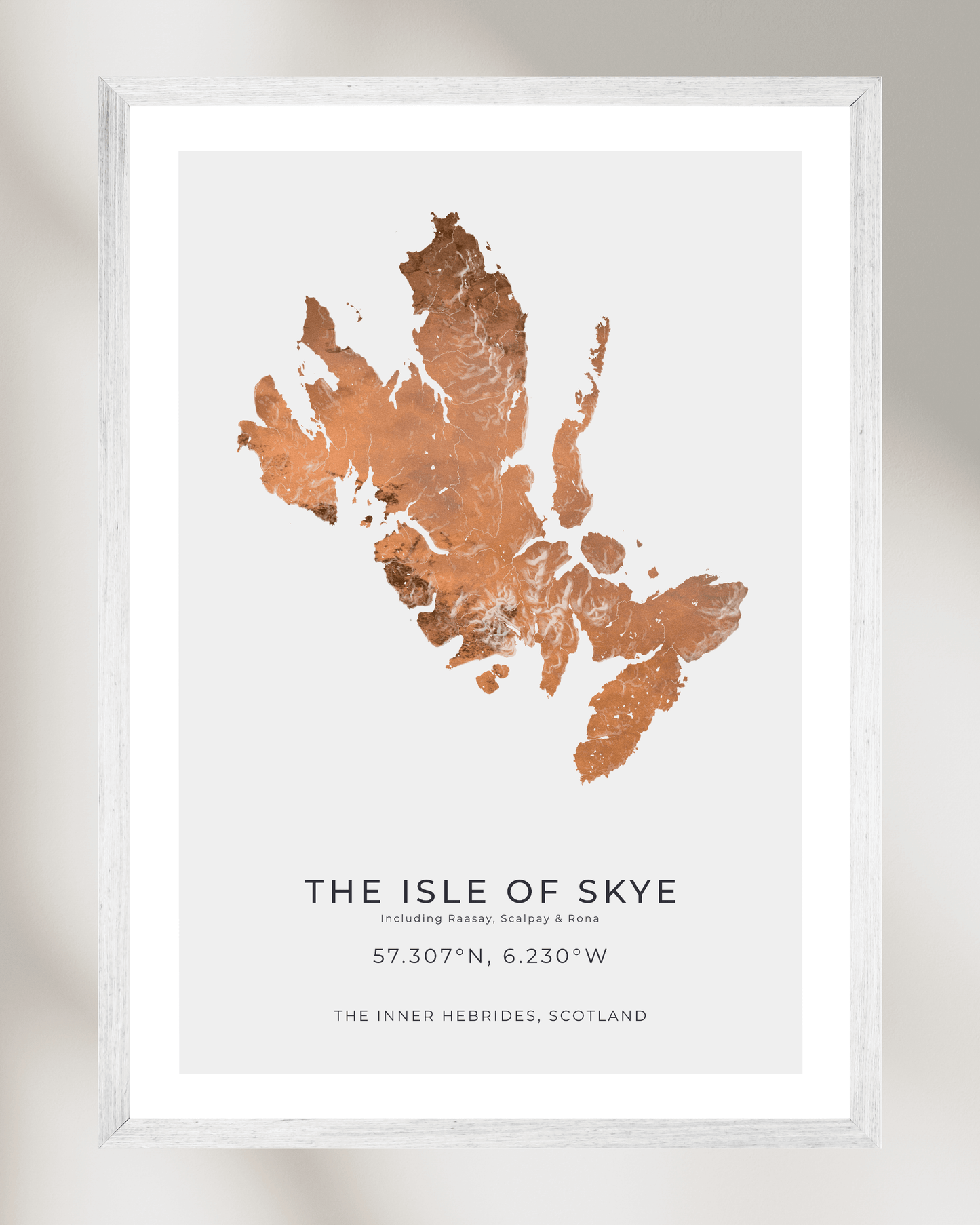 Isle of Skye - Fine Art Map