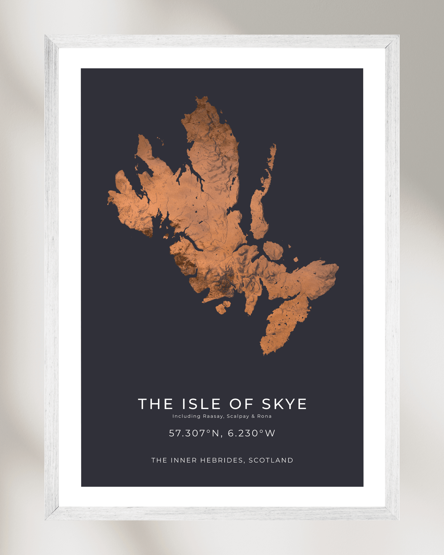 Isle of Skye - Fine Art Map