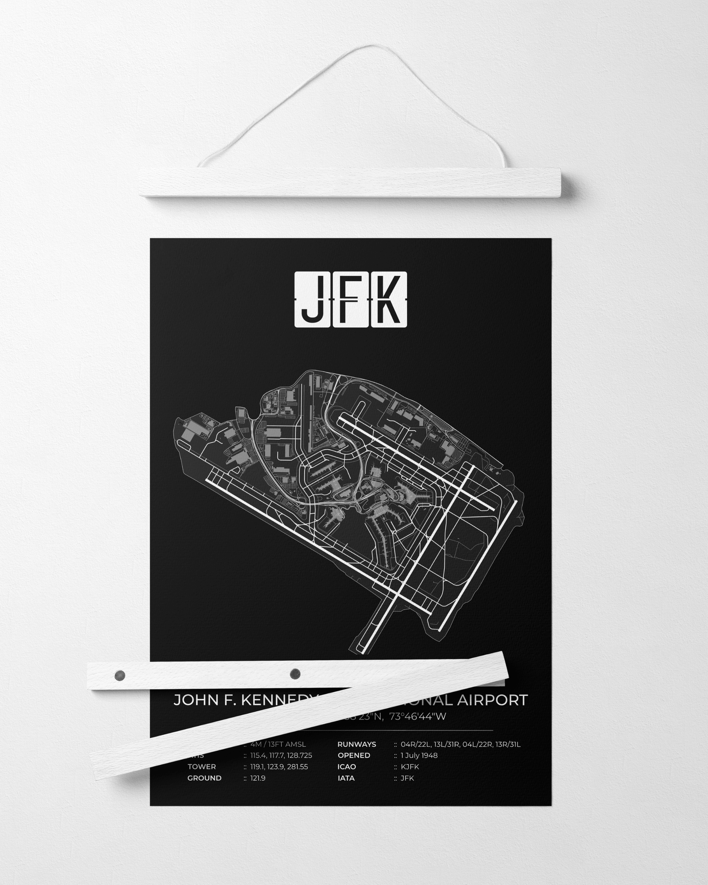 JFK - John F. Kennedy International Airport Map