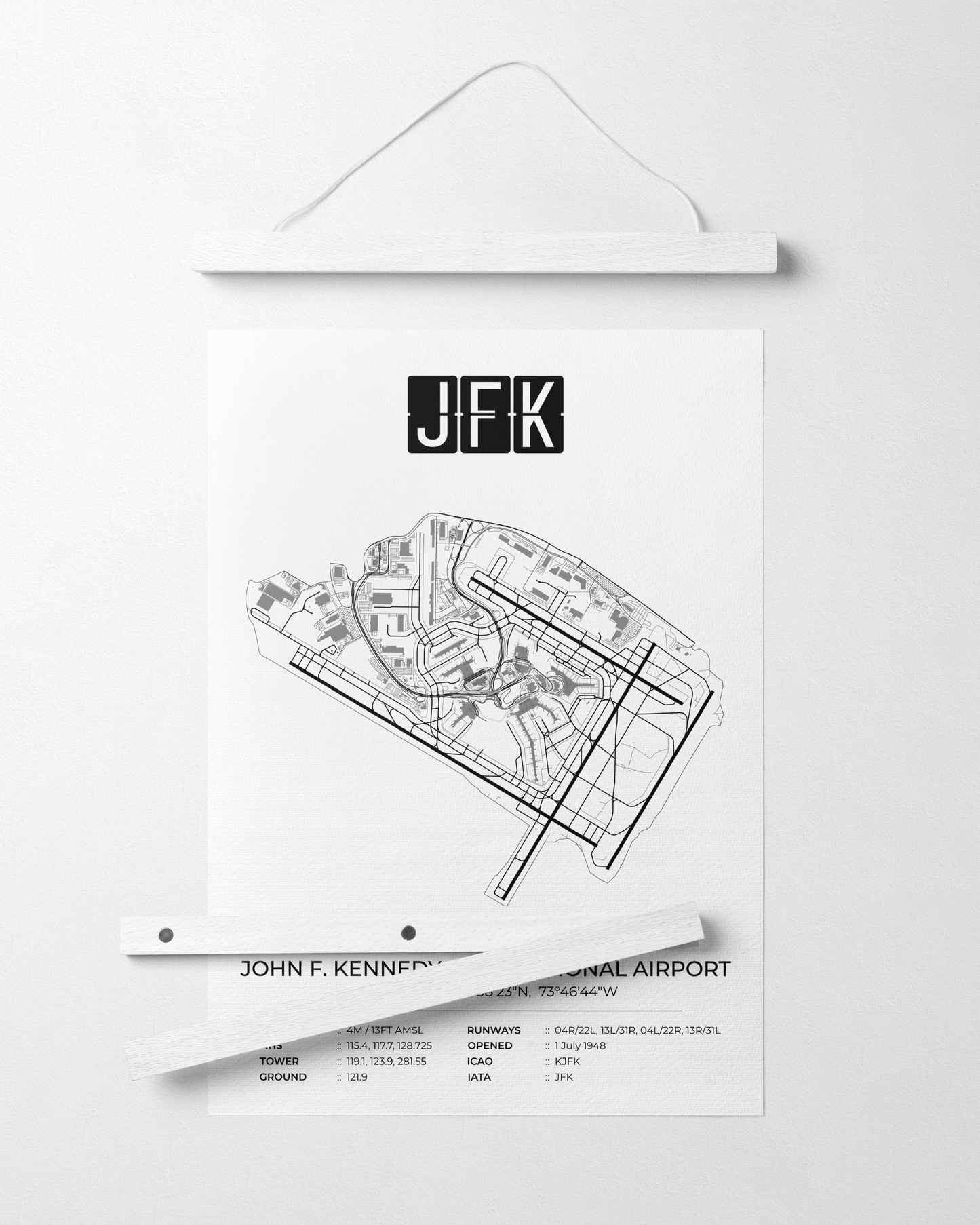 JFK - John F. Kennedy International Airport Map