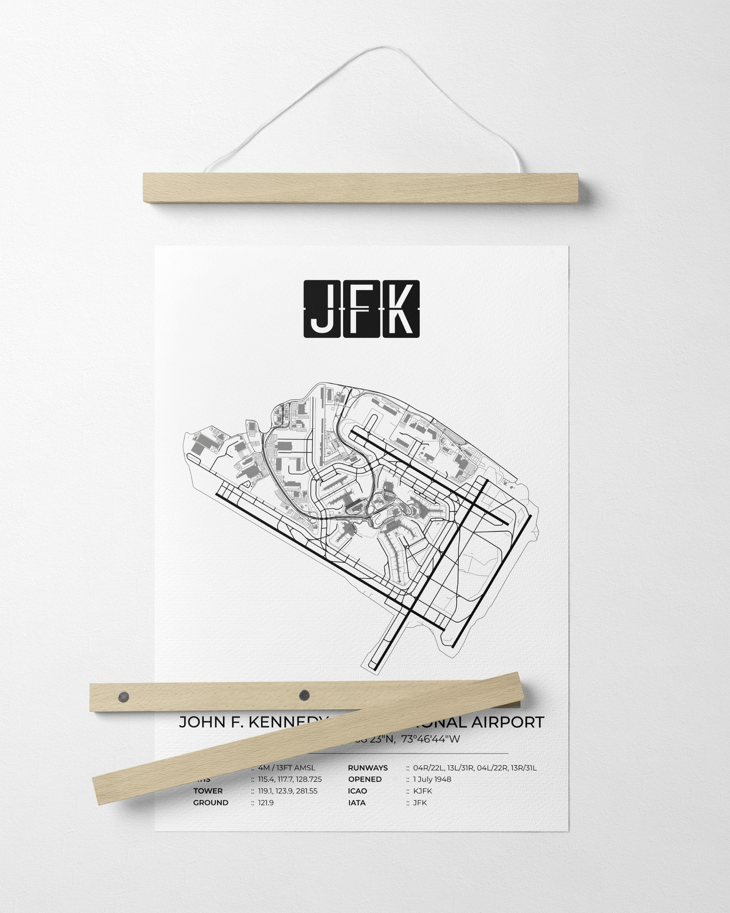 JFK - John F. Kennedy International Airport Map