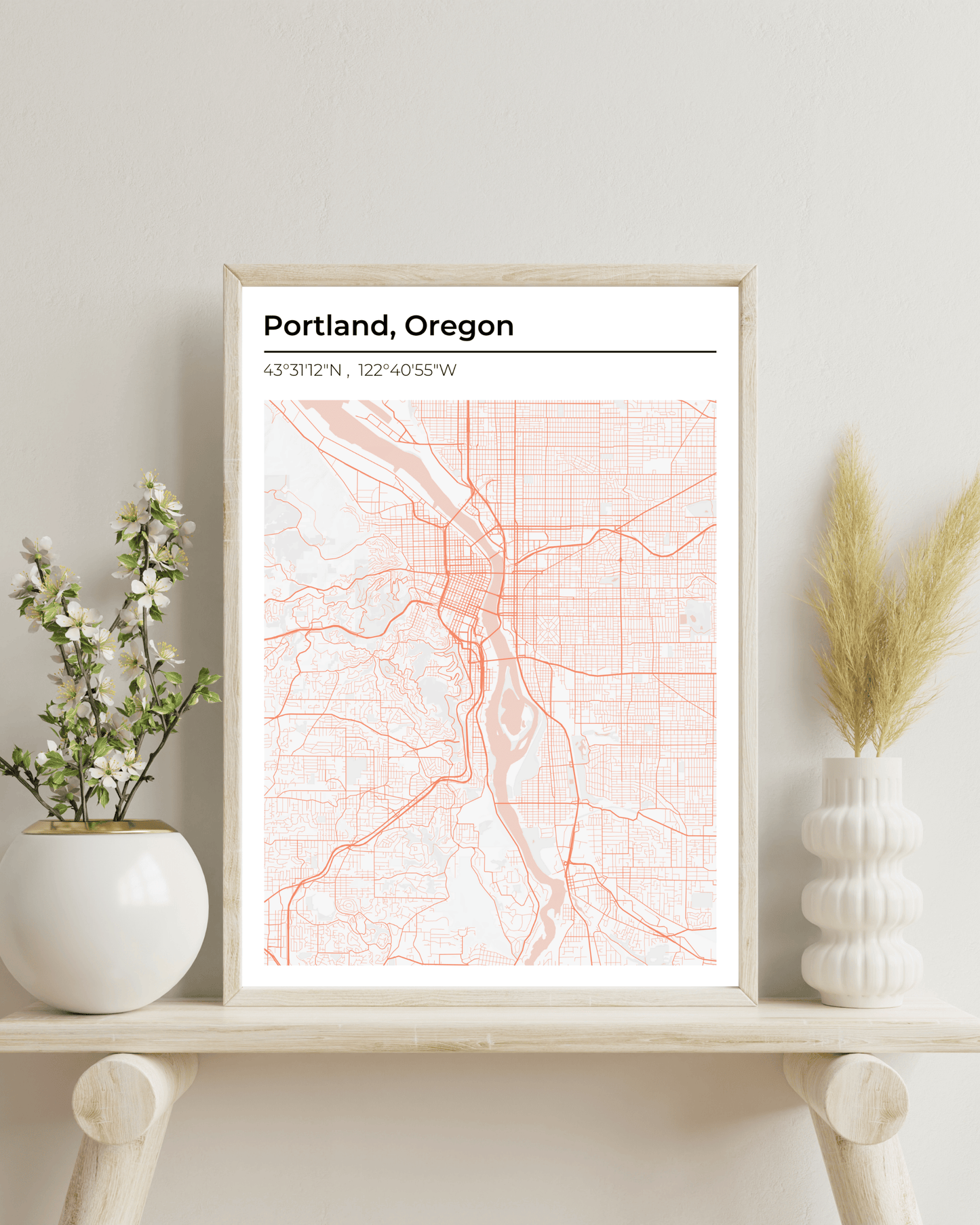 Personalised Custom Street Maps