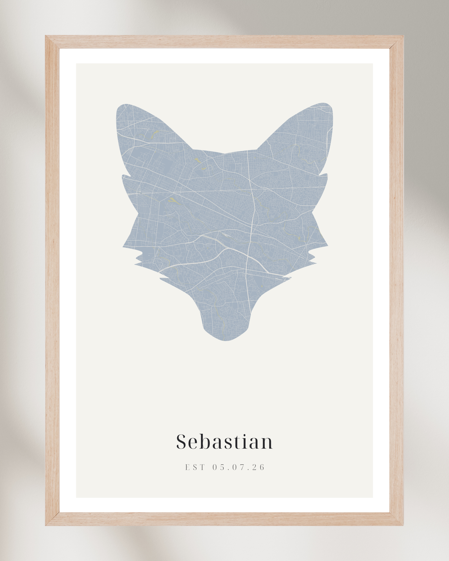 Personalised Animal Maps