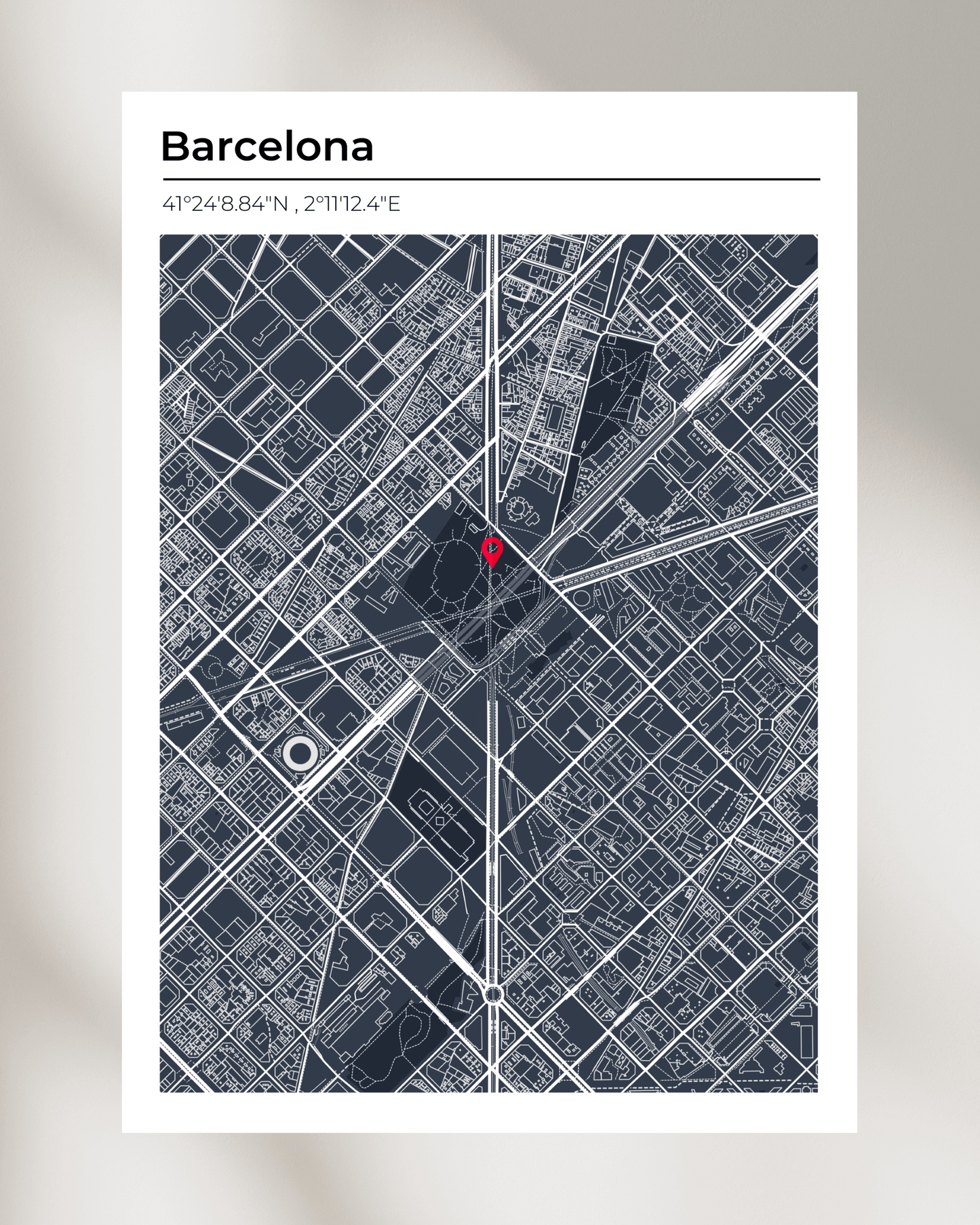 Personalised Map of Barcelona