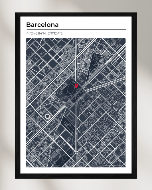 Personalised Map of Barcelona