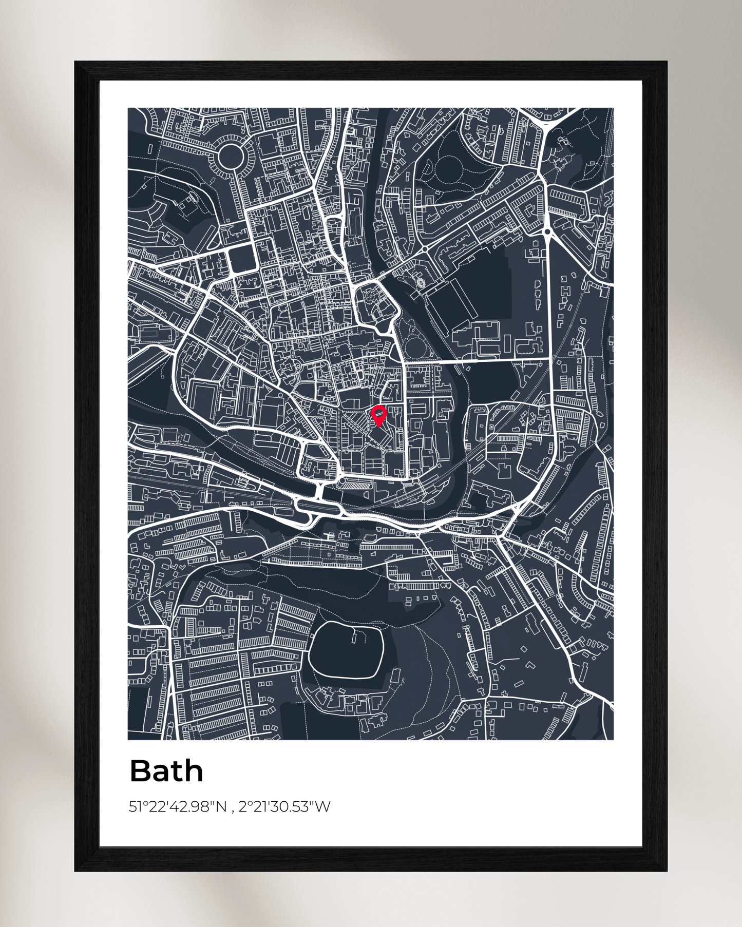 Personalised Map of Bath