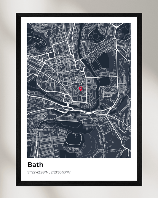 Personalised Map of Bath