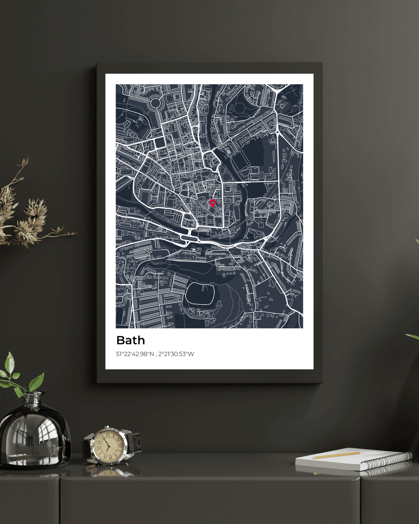 Personalised Map of Bath