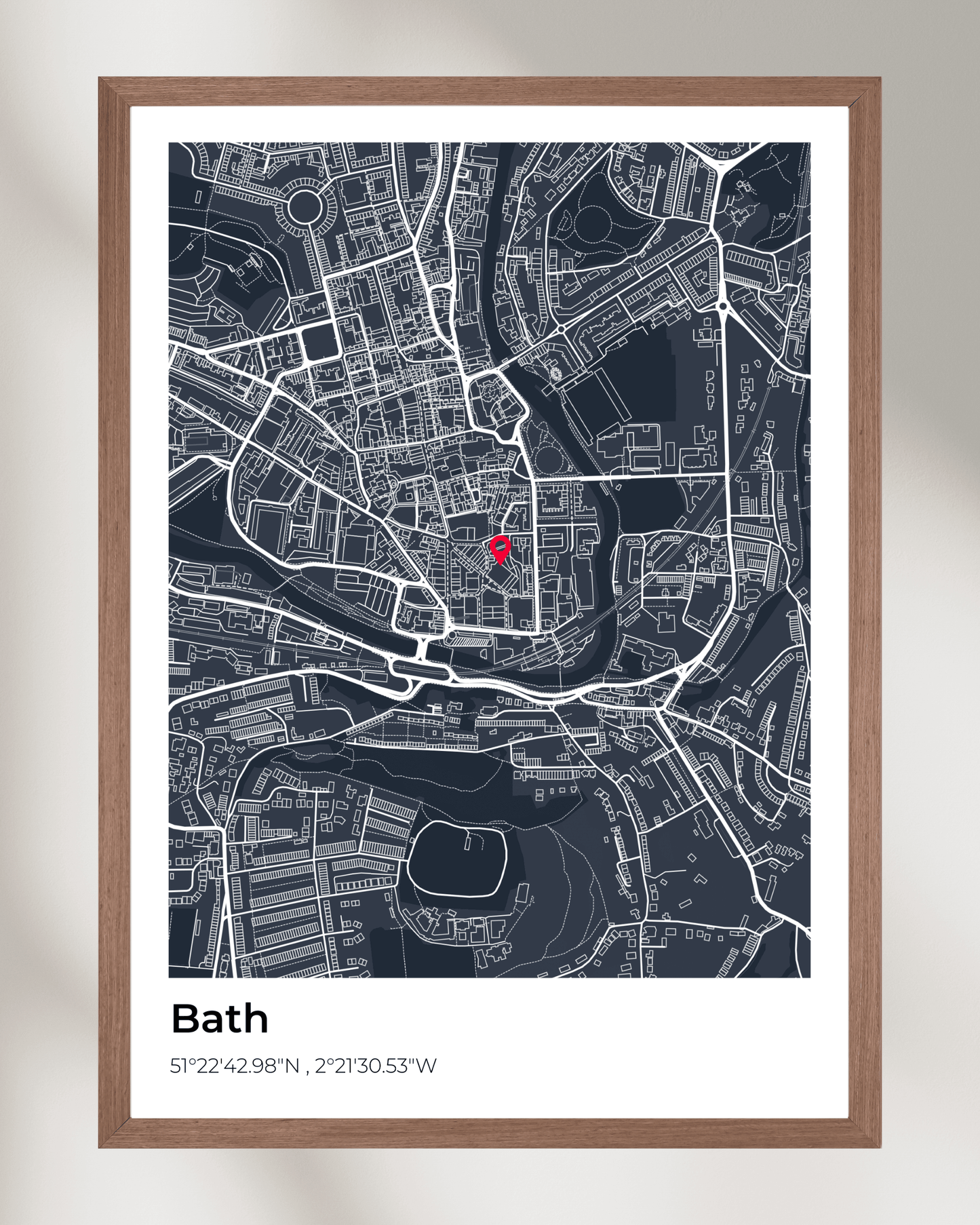 Personalised Map of Bath