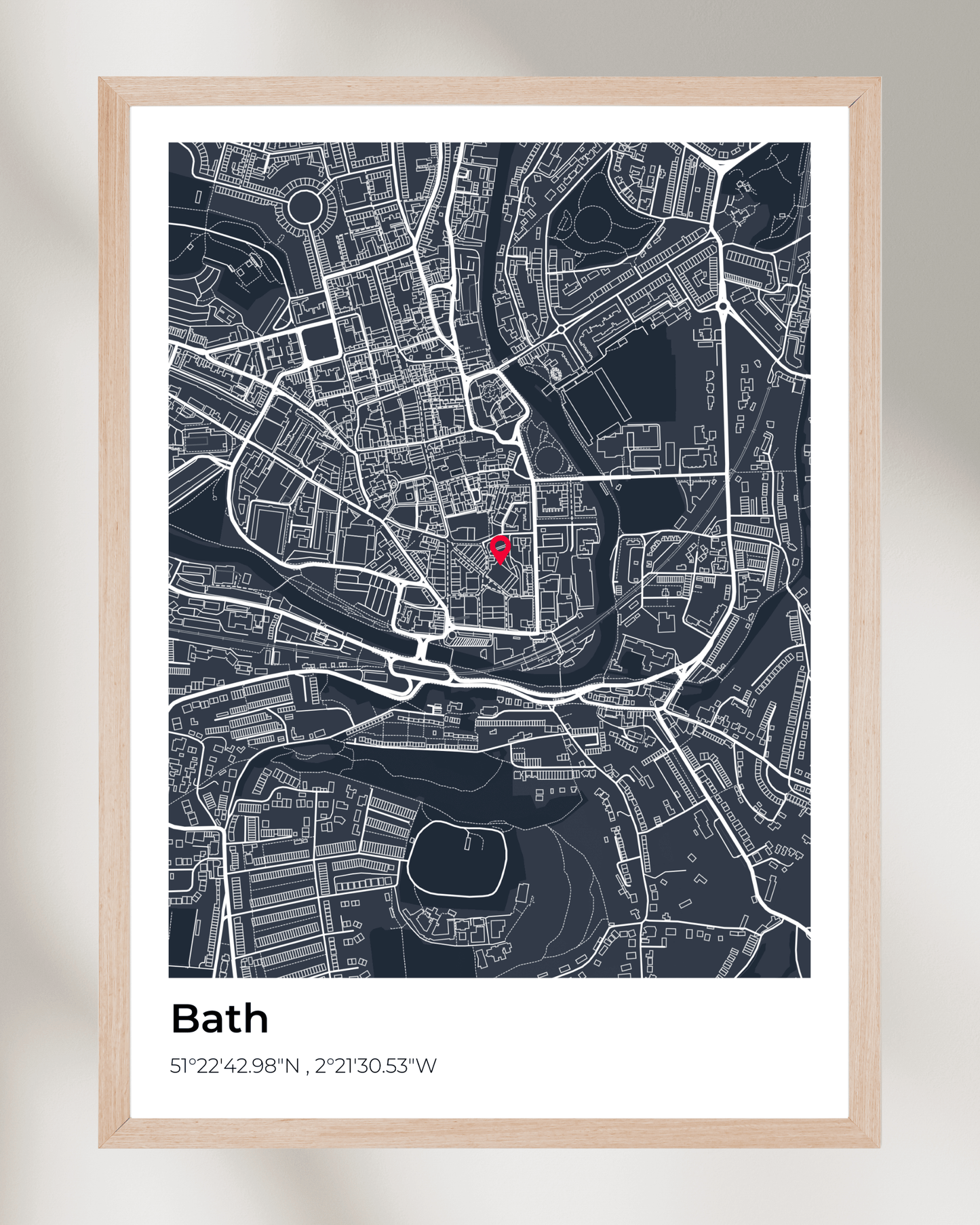 Personalised Map of Bath