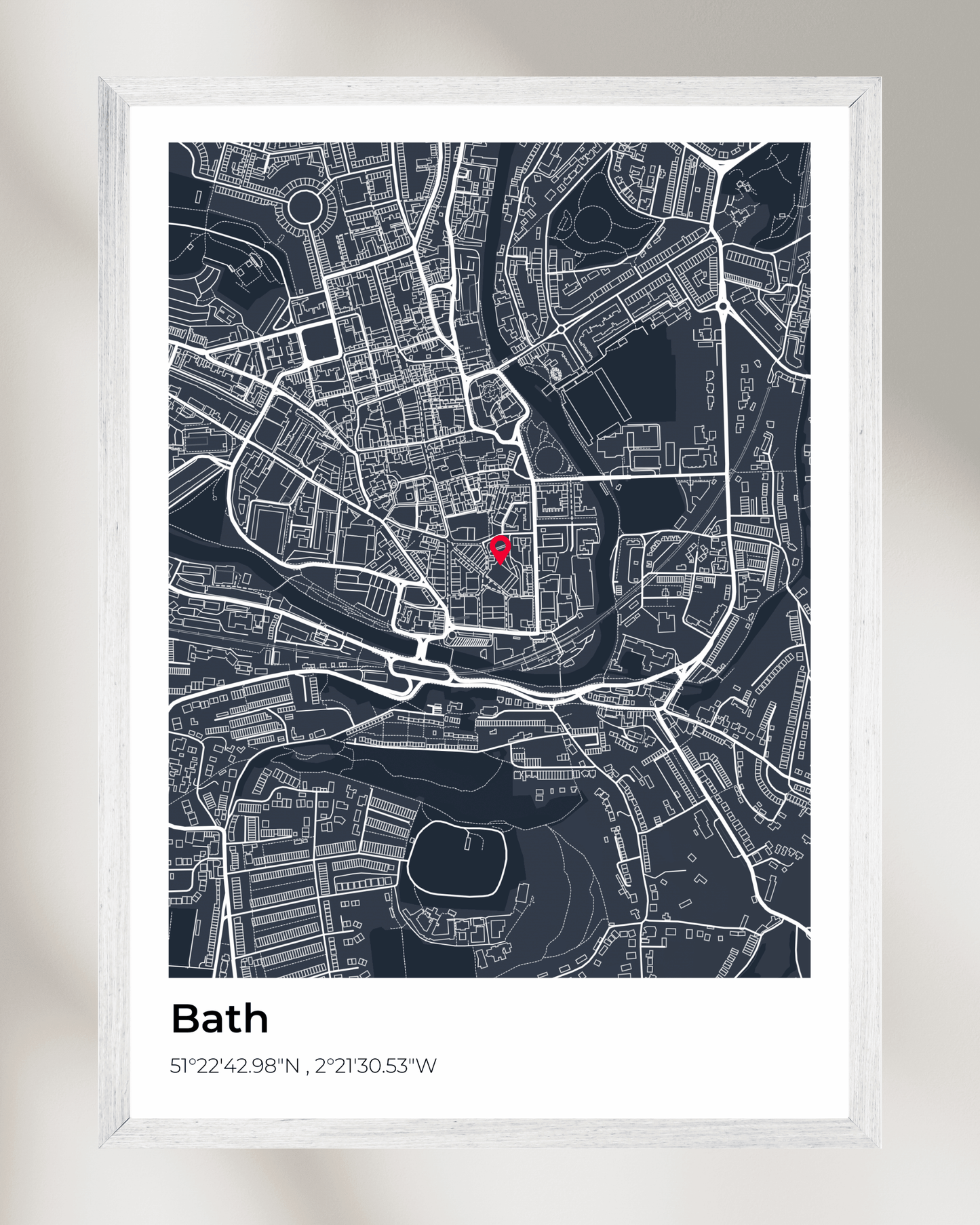 Personalised Map of Bath
