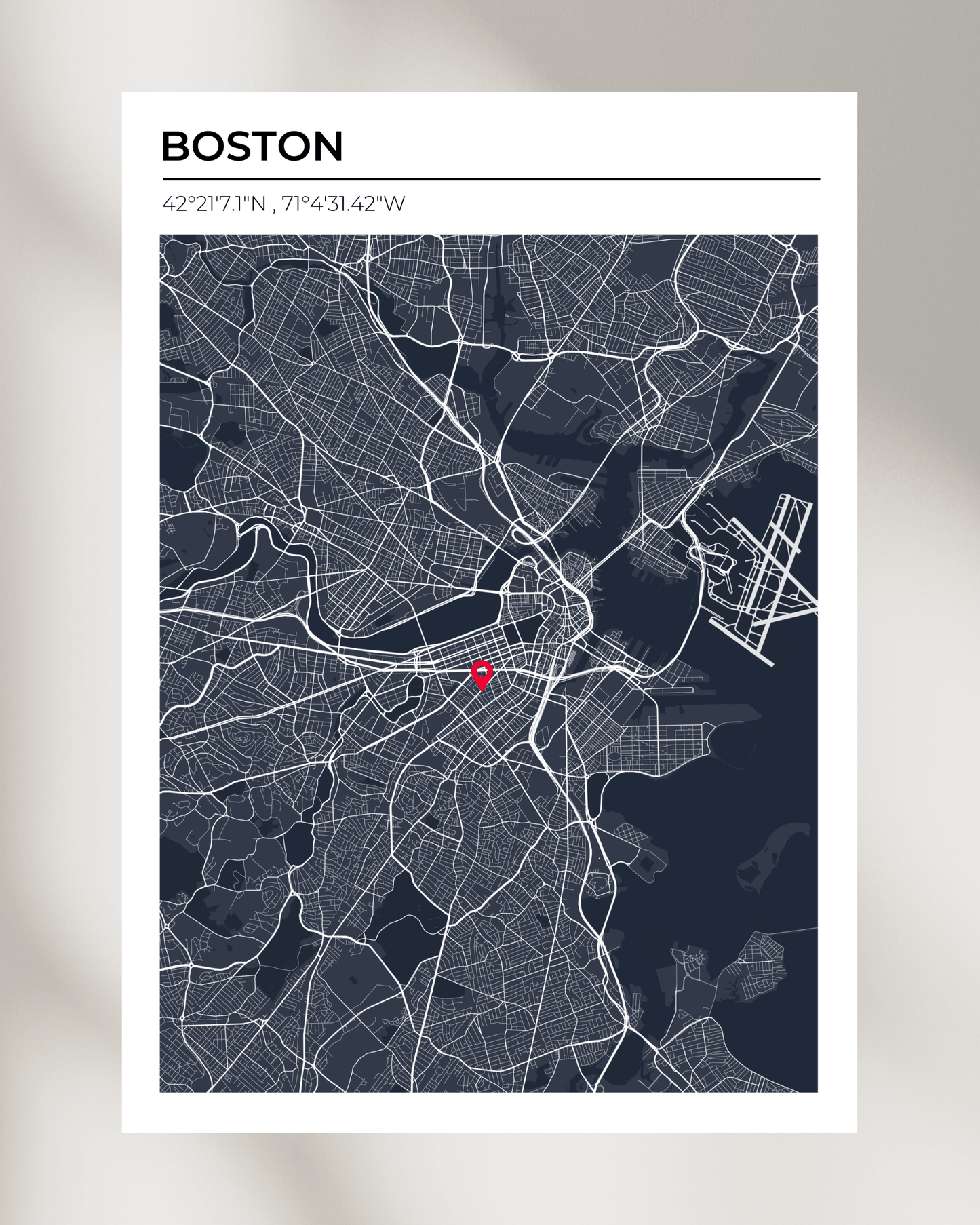 Personalised Map of Boston