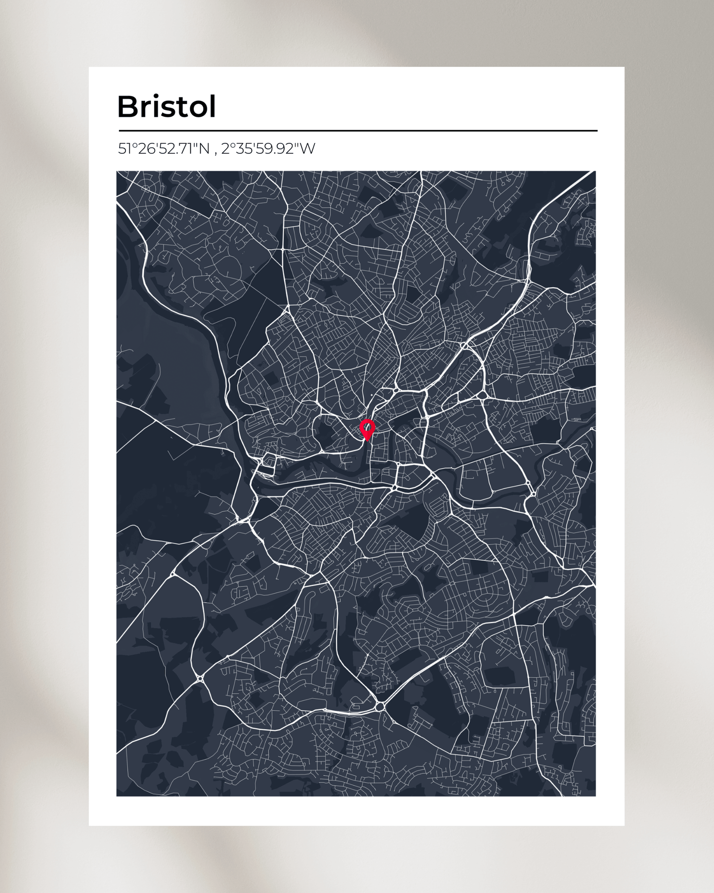 Personalised Map of Bristol