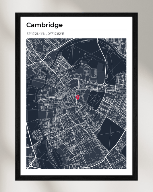 Personalised Map of Cambridge
