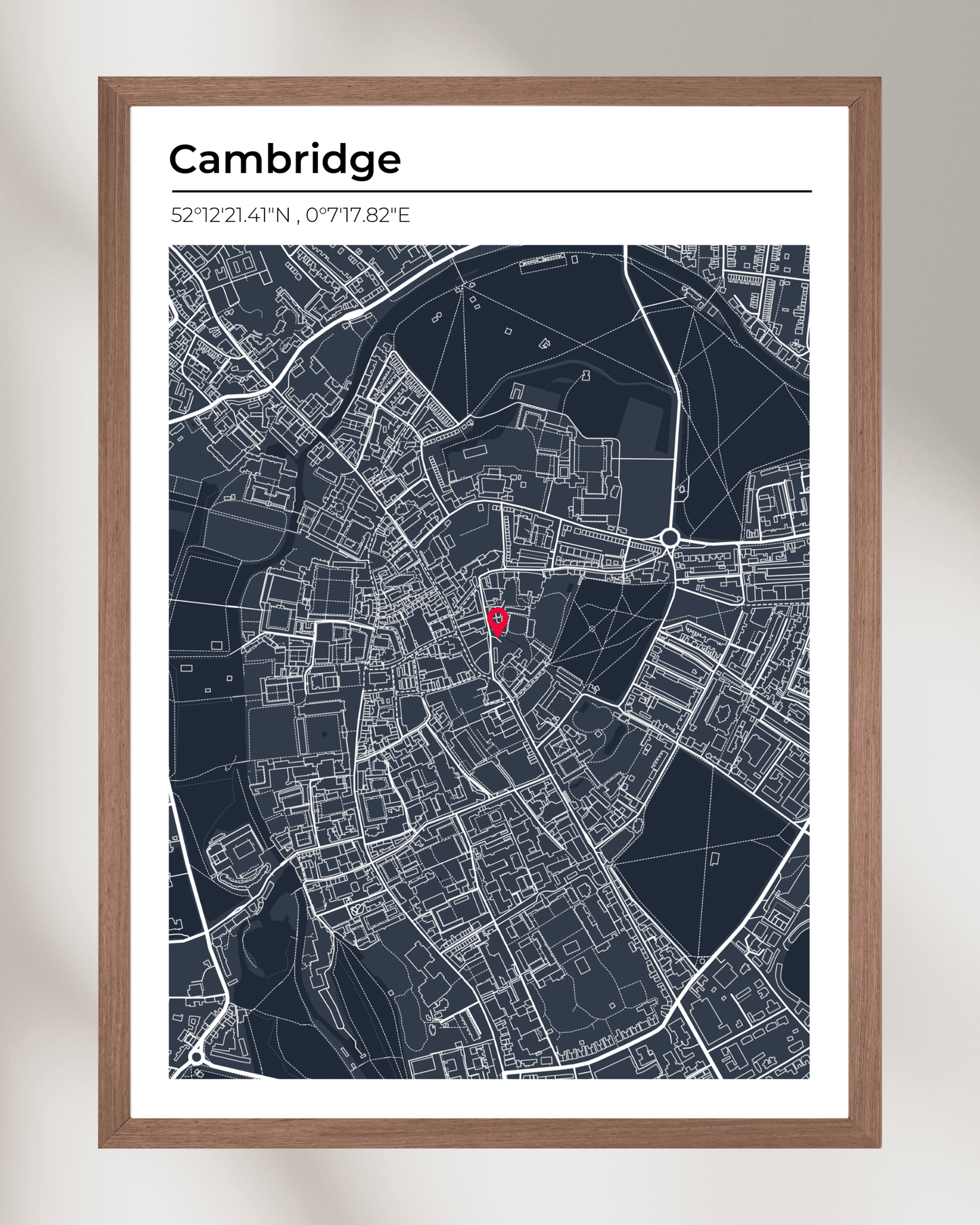 Personalised Map of Cambridge