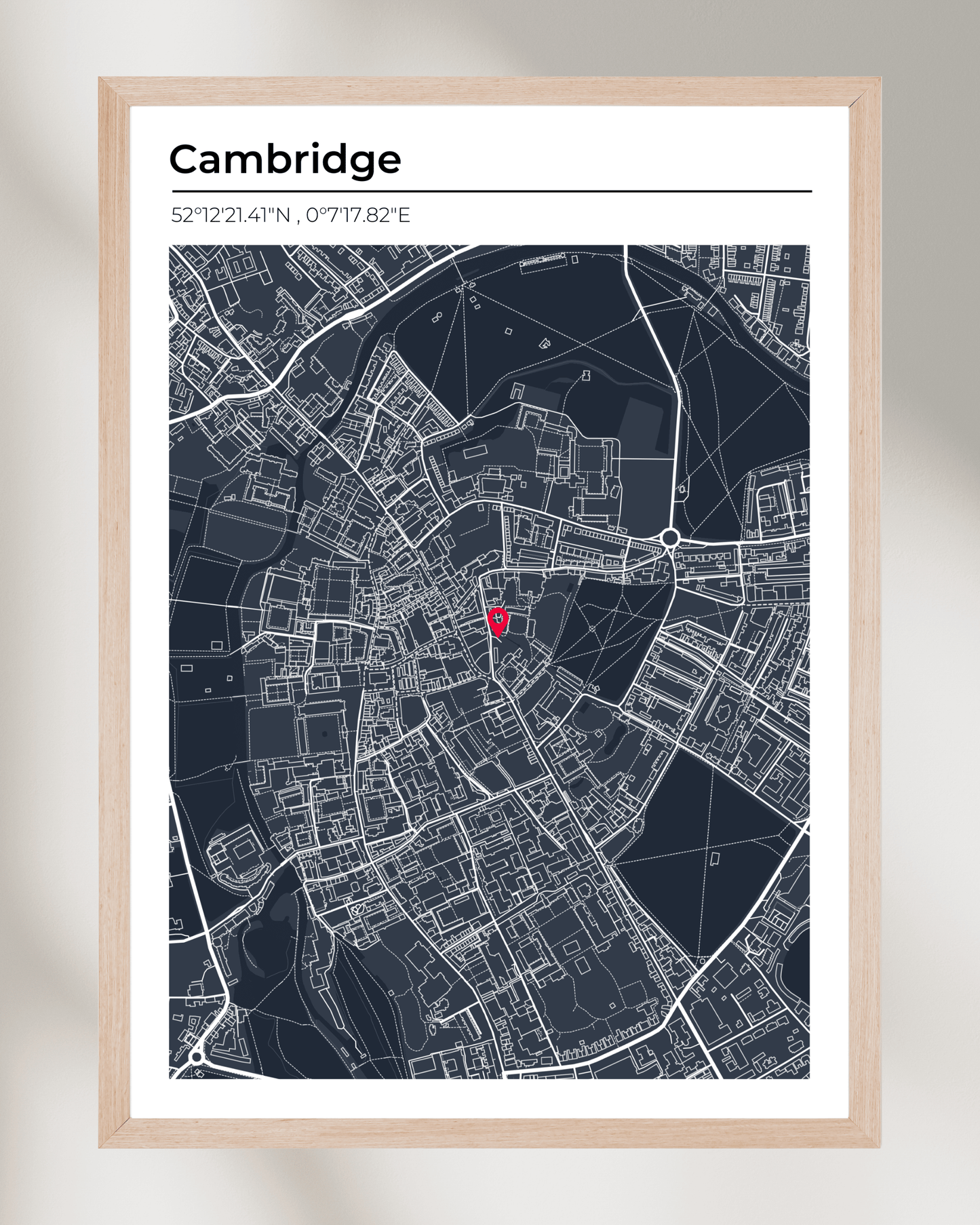 Personalised Map of Cambridge