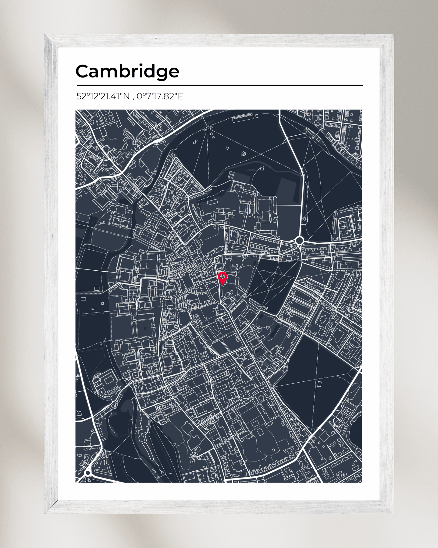 Personalised Map of Cambridge