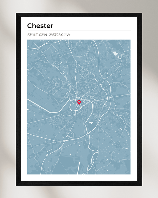 Personalised Map of Chester