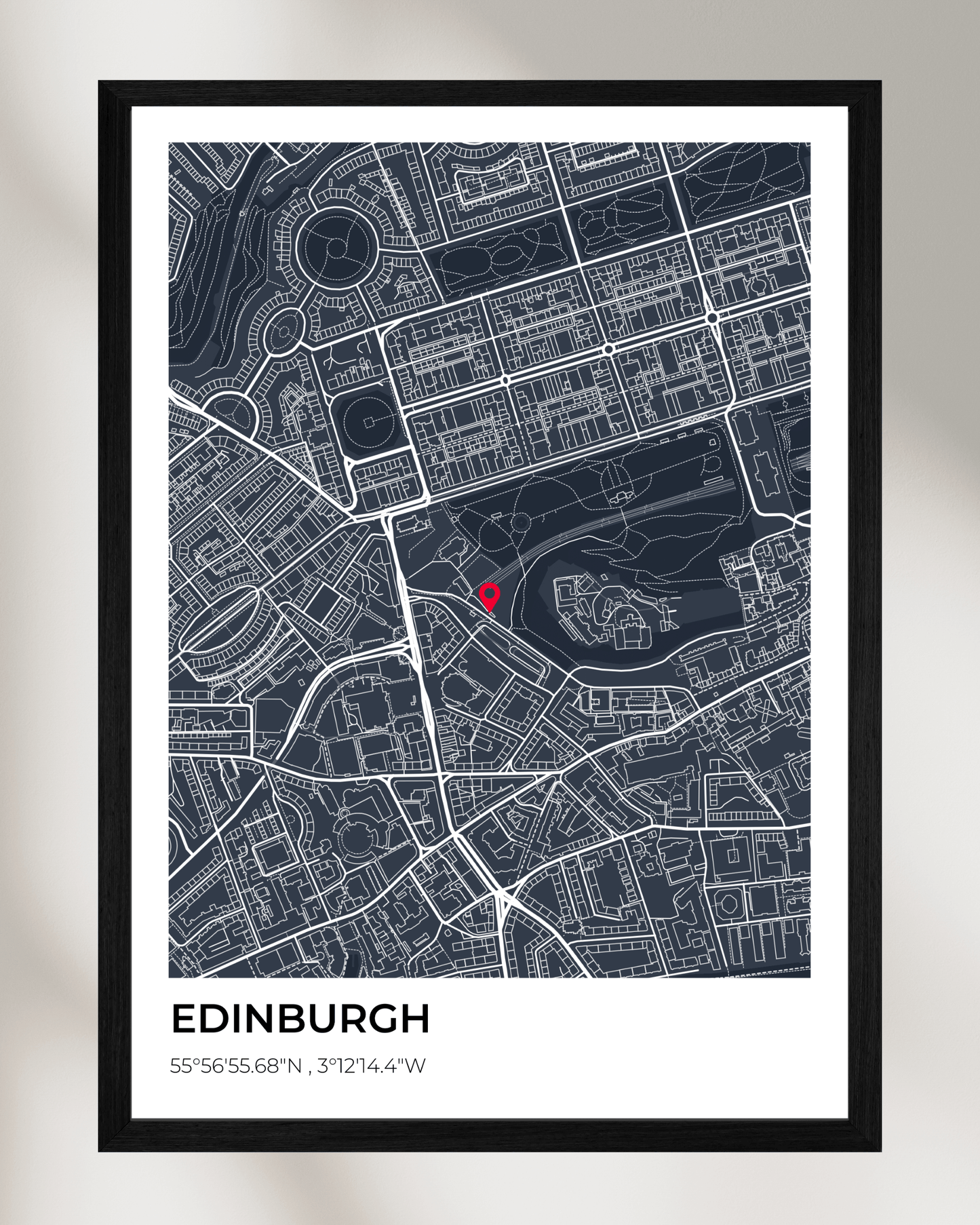 Personalised Map of Edinburgh