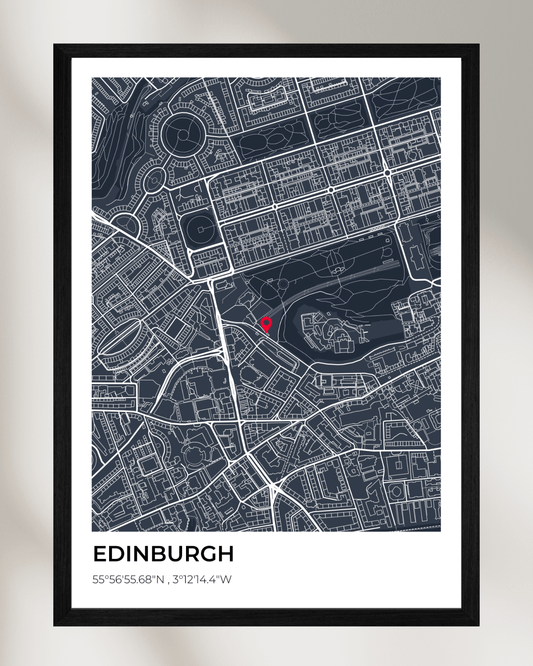 Personalised Map of Edinburgh