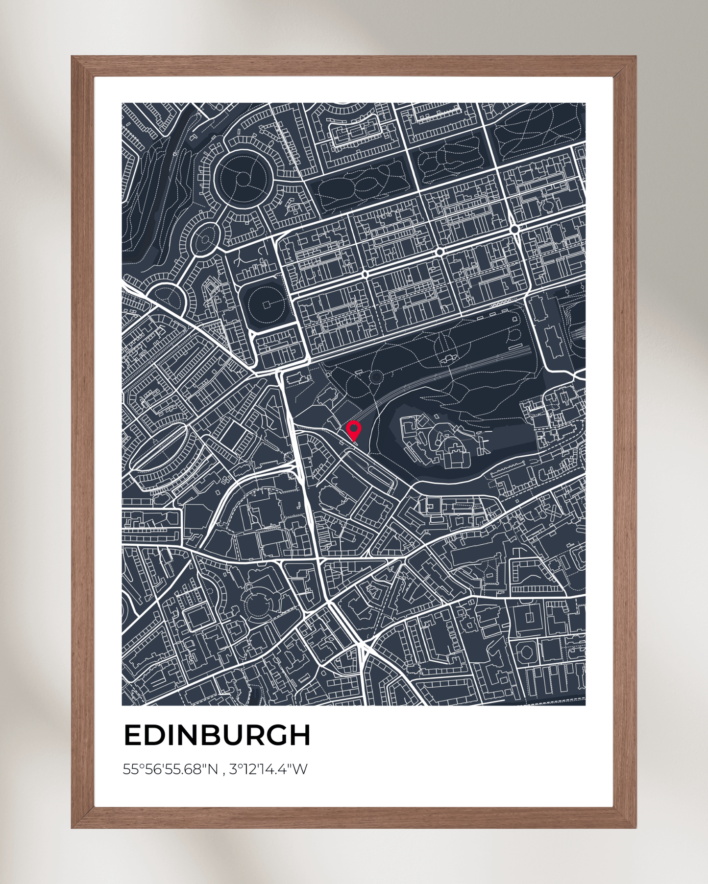 Personalised Map of Edinburgh