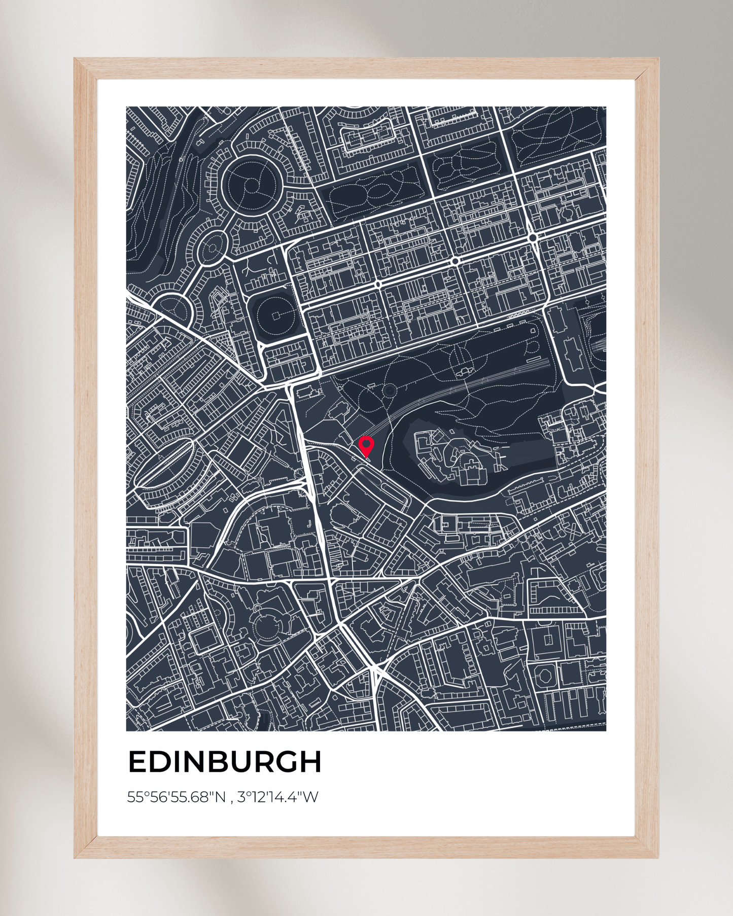 Personalised Map of Edinburgh