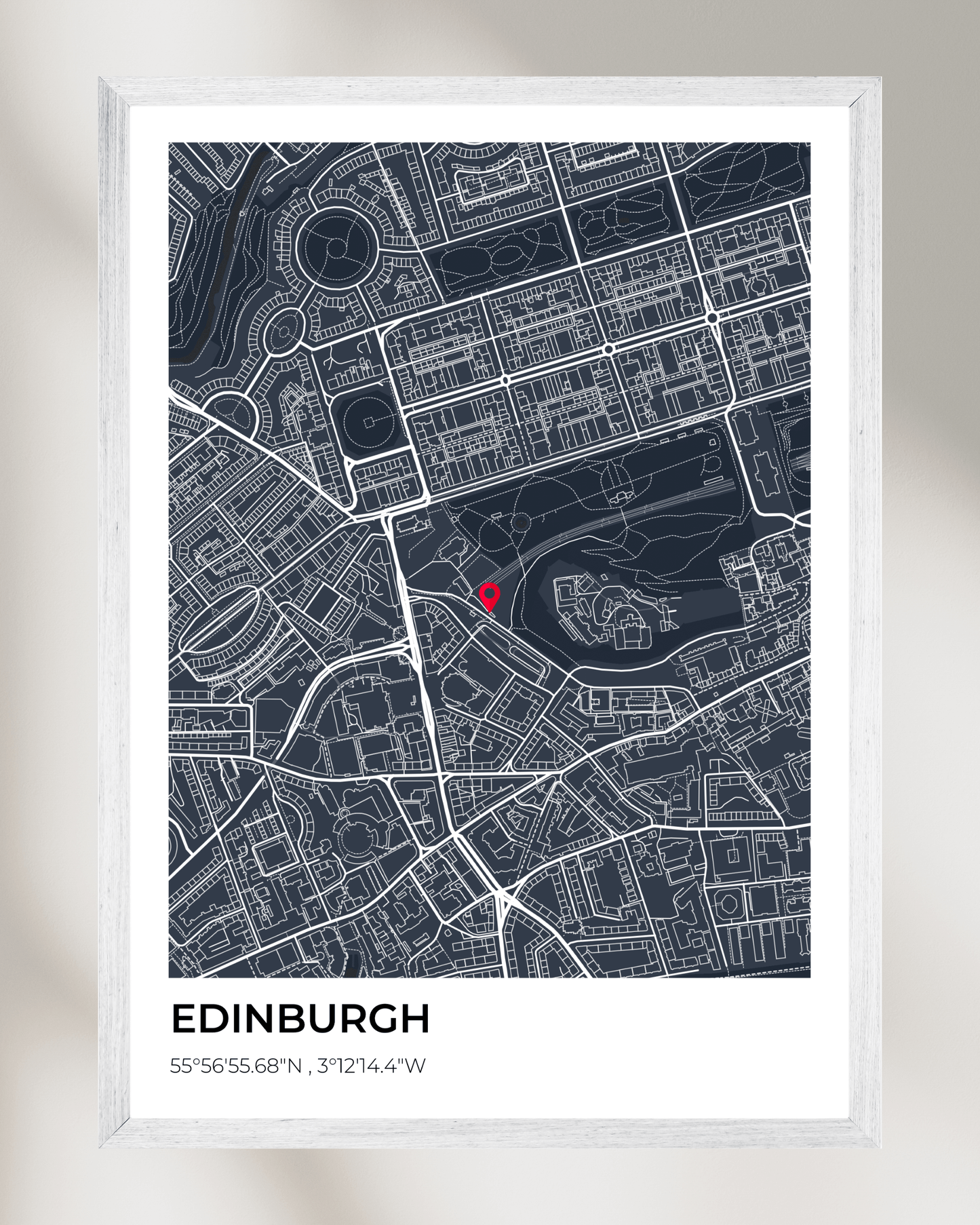 Personalised Map of Edinburgh