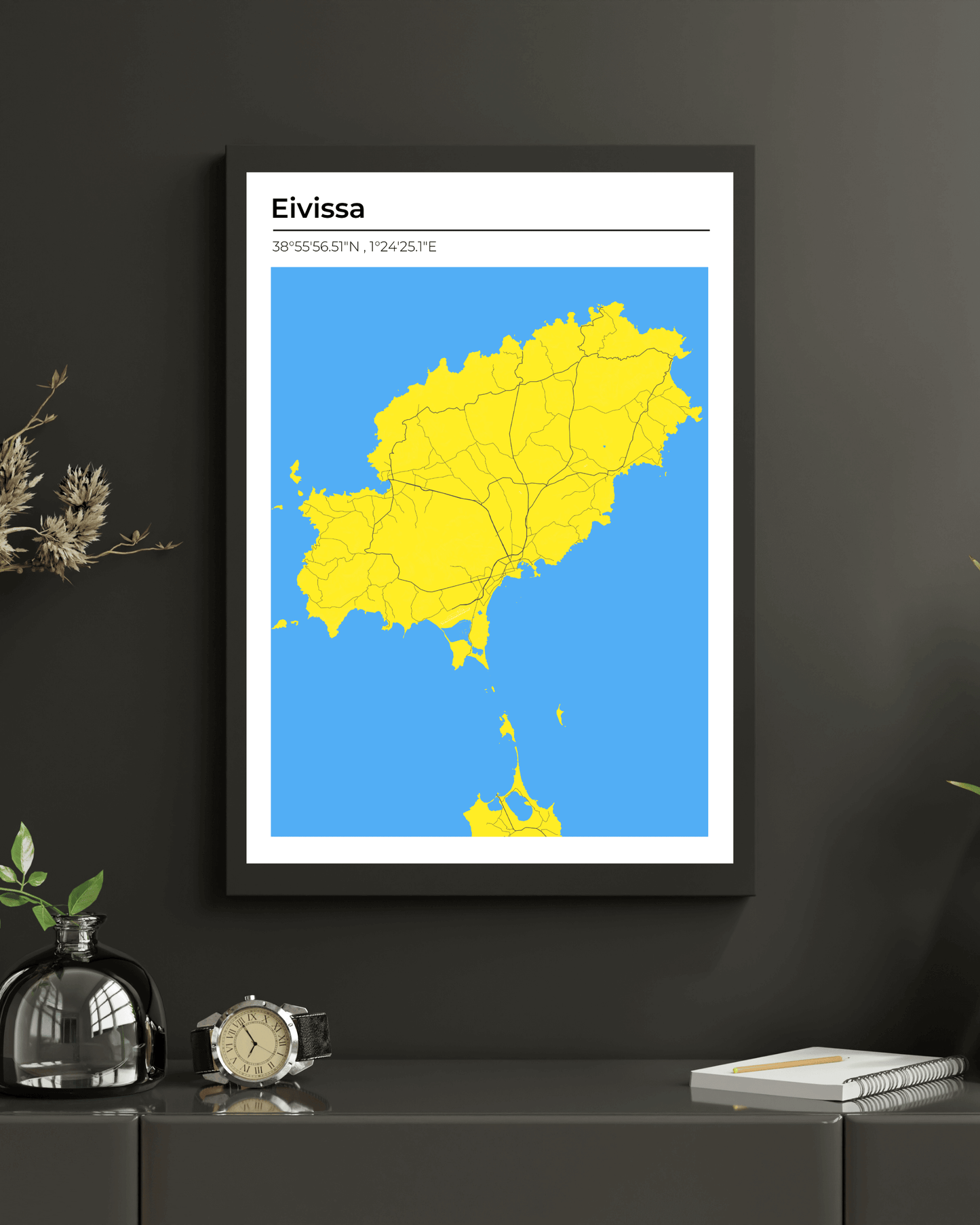 Personalised Map of Ibiza