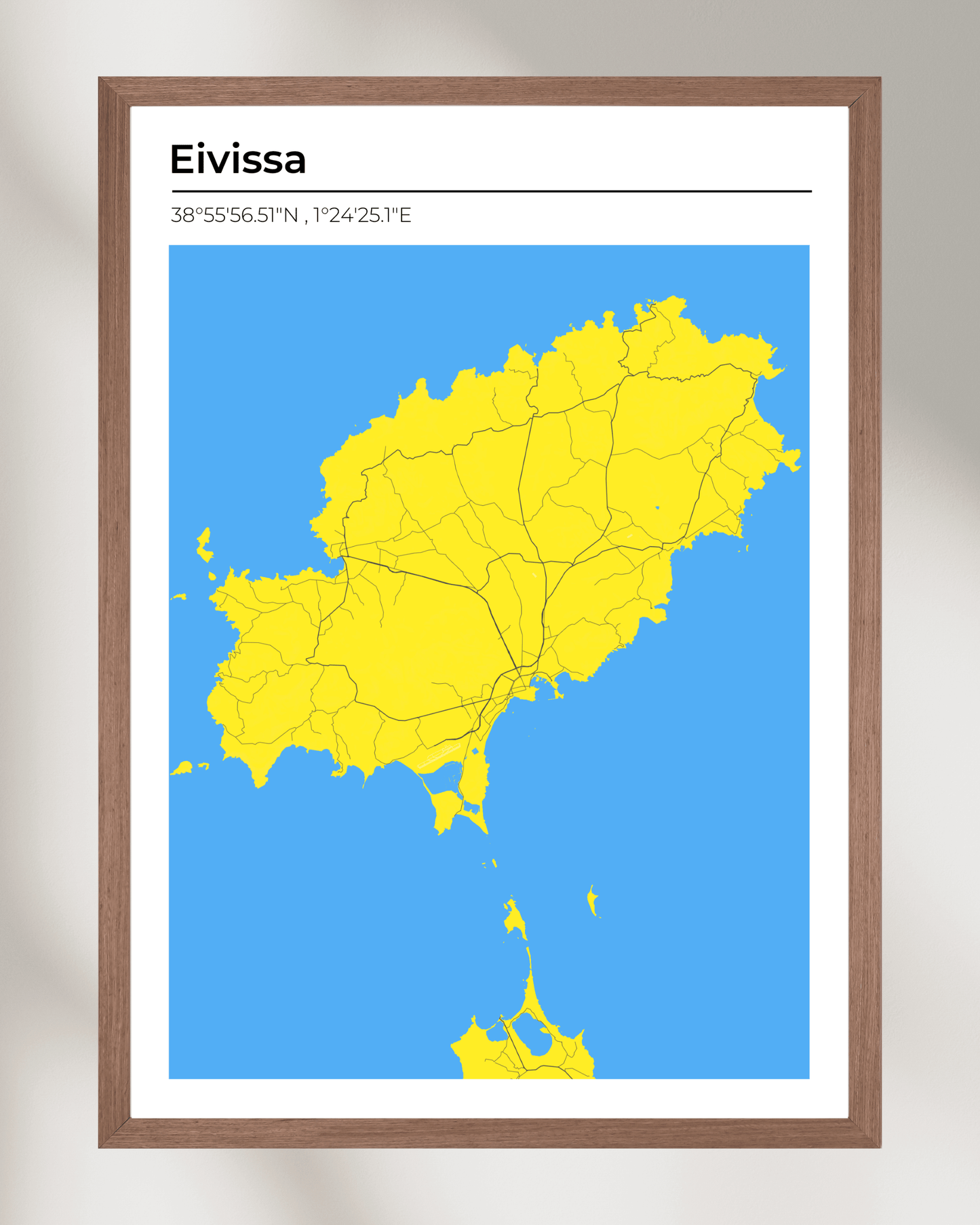 Personalised Map of Ibiza