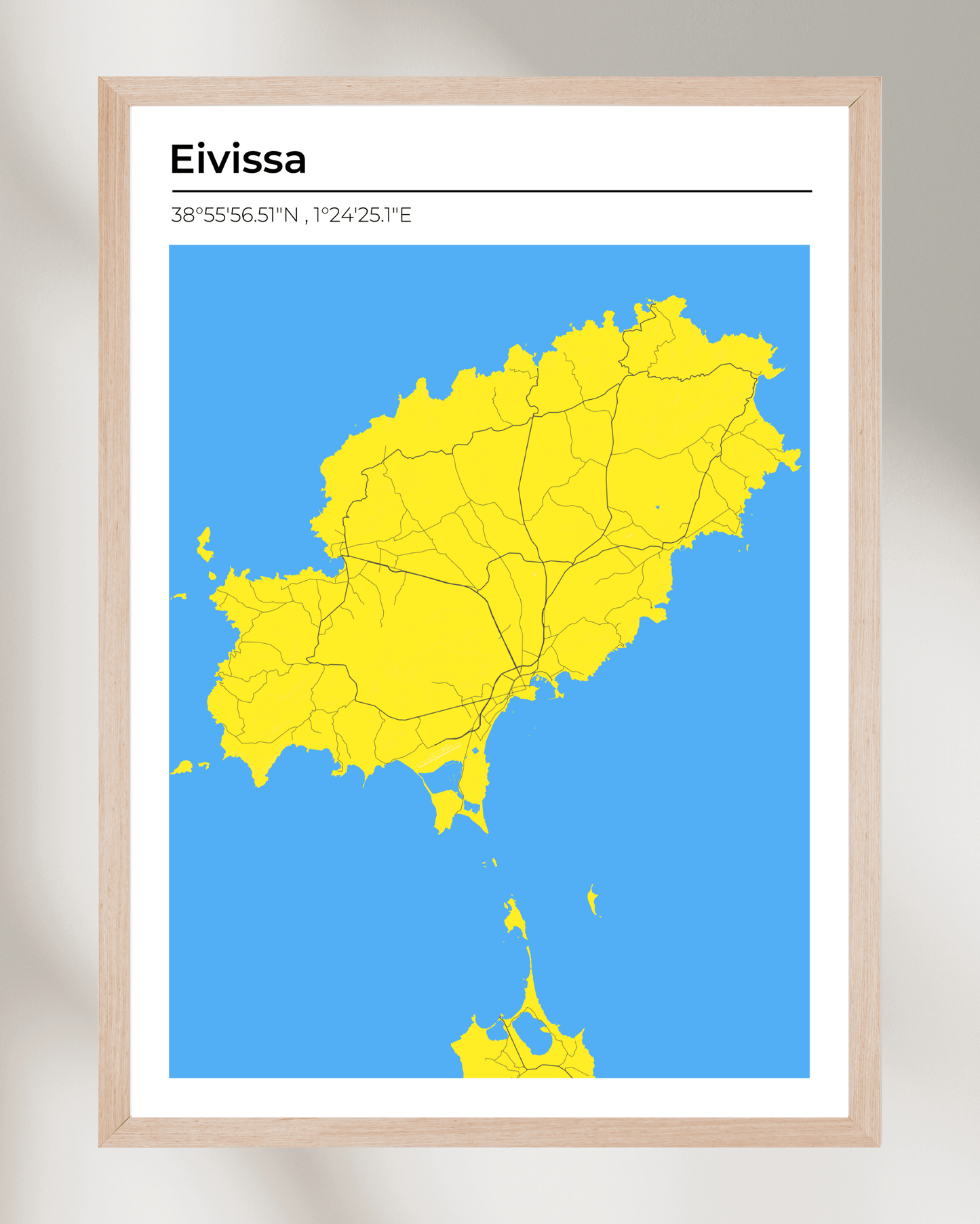 Personalised Map of Ibiza