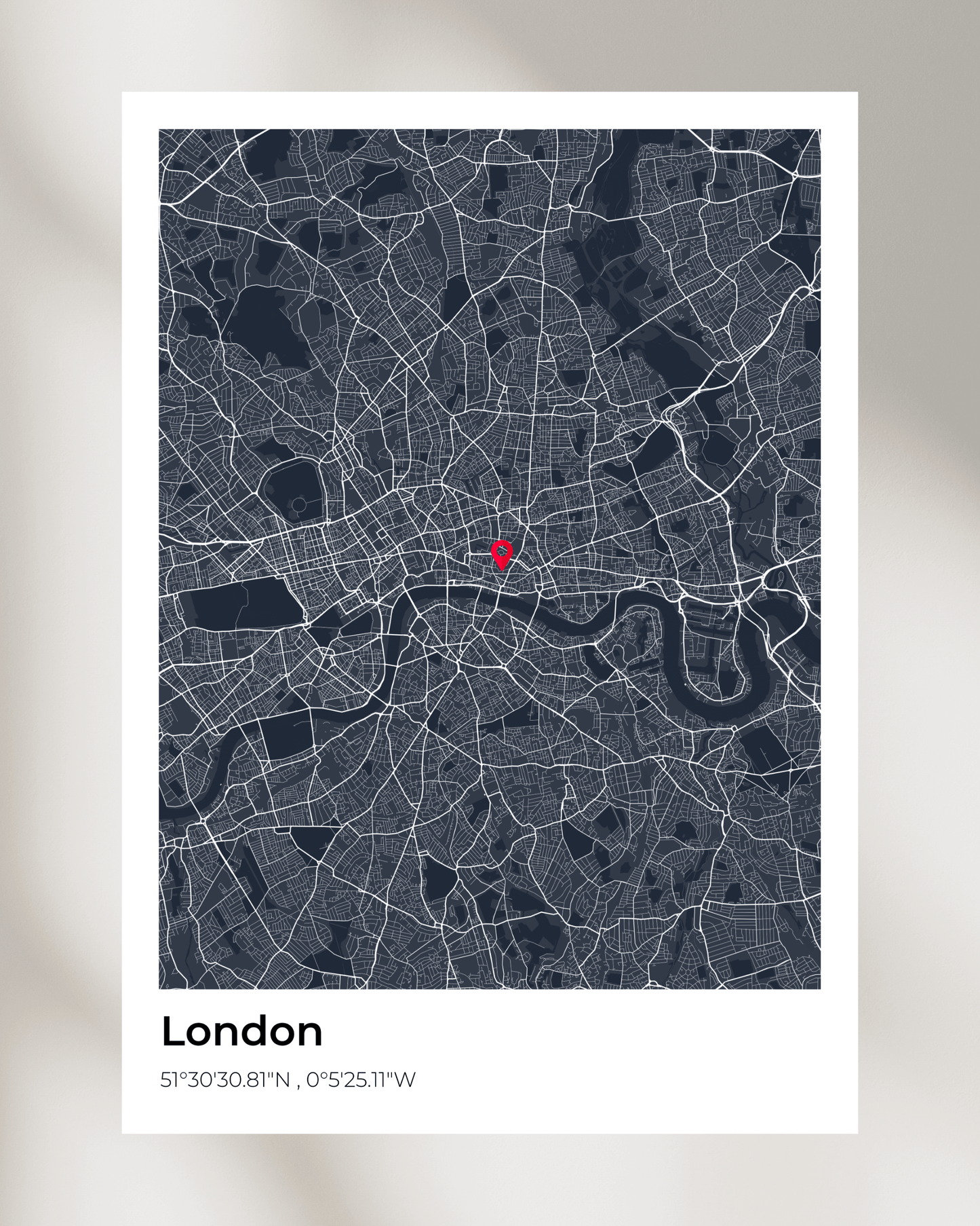 Personalised Map of London