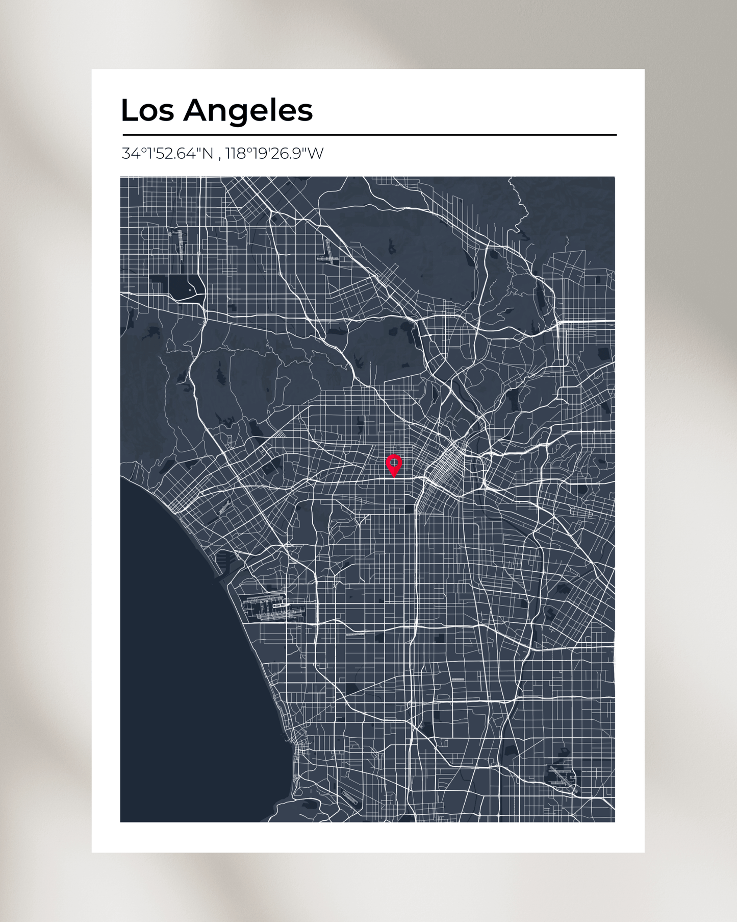 Personalised Map of Los Angeles