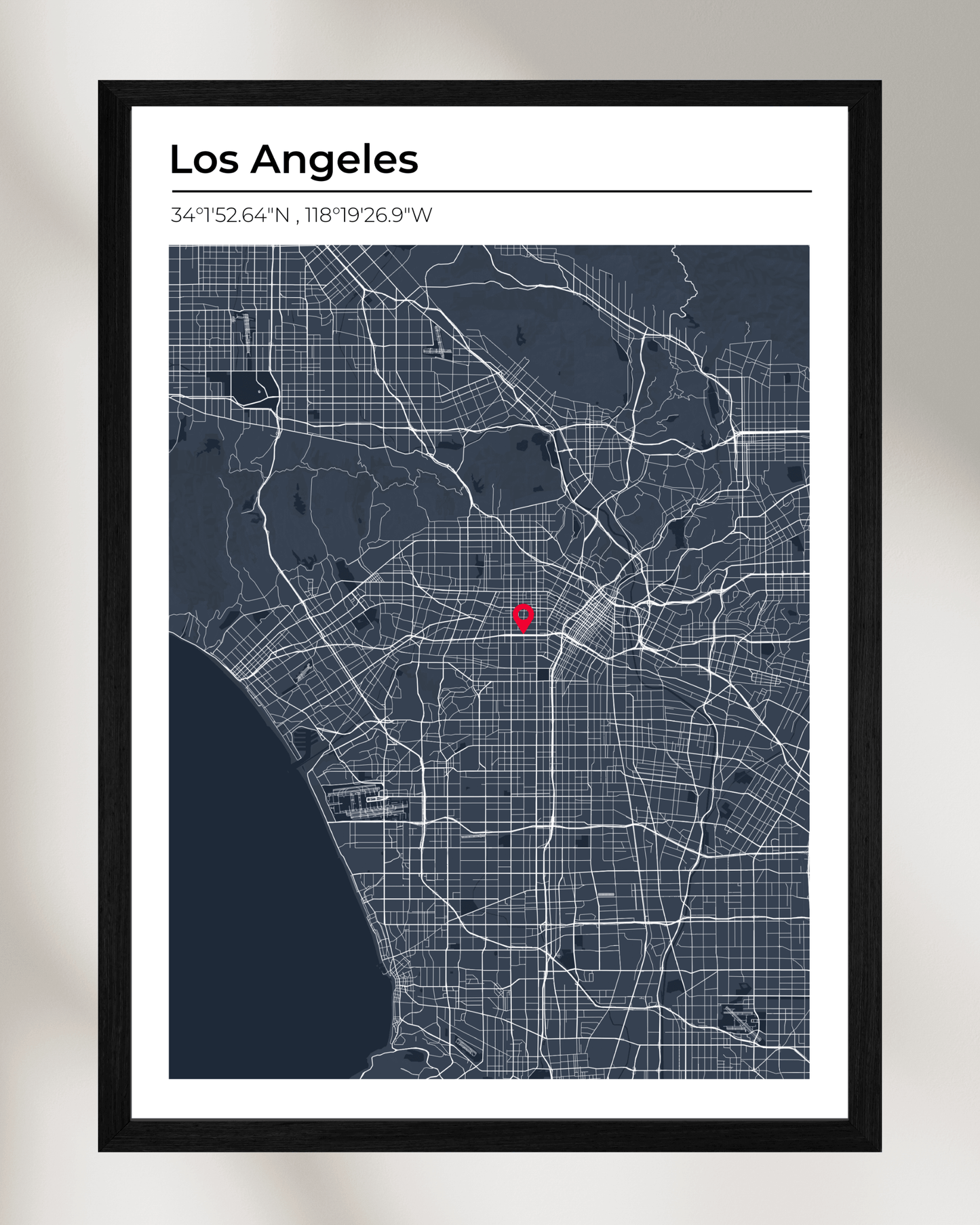 Personalised Map of Los Angeles